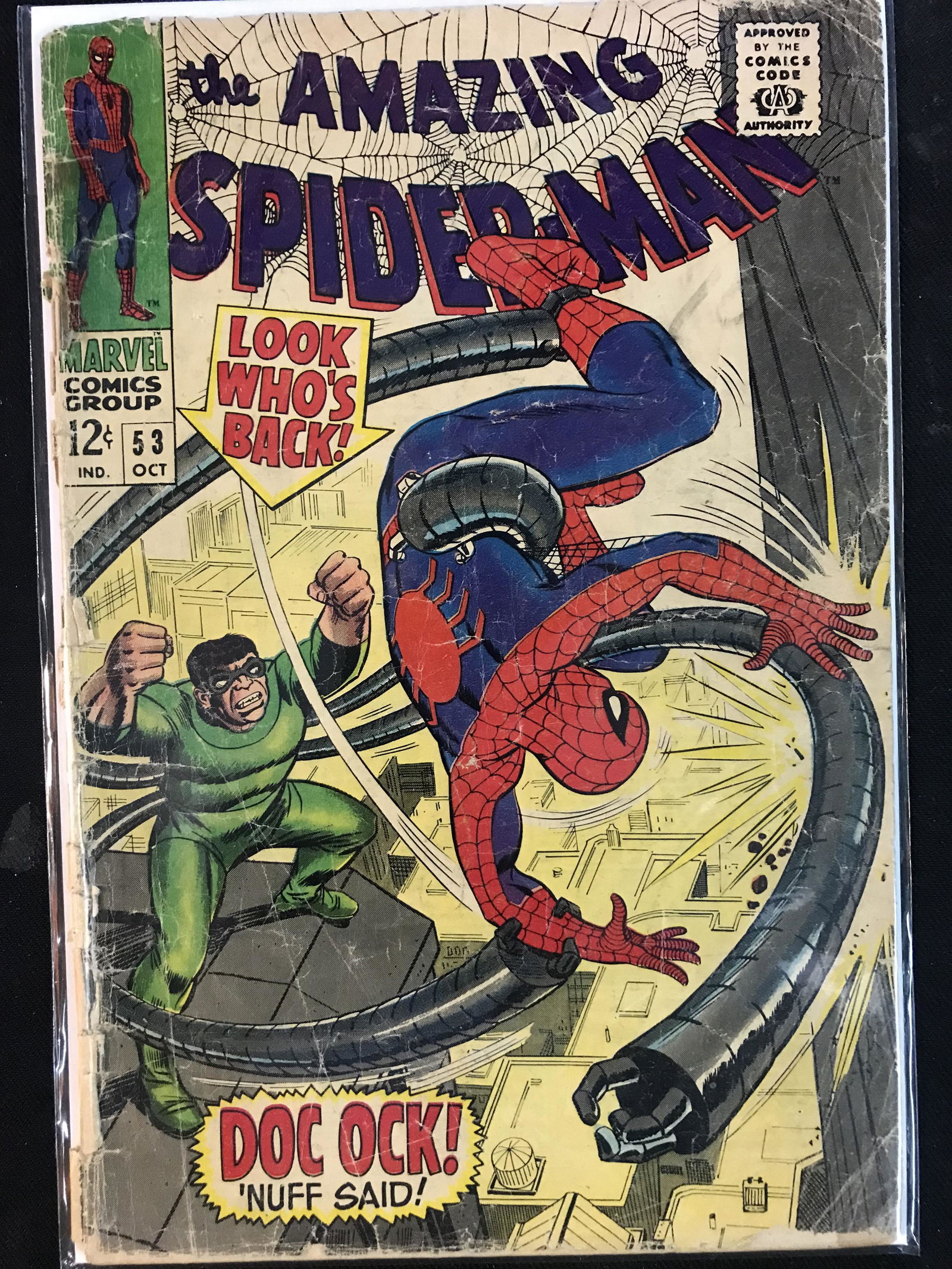 MARVEL COMICS THE AMAZING SPIDER-MAN #53 (1 of 1)