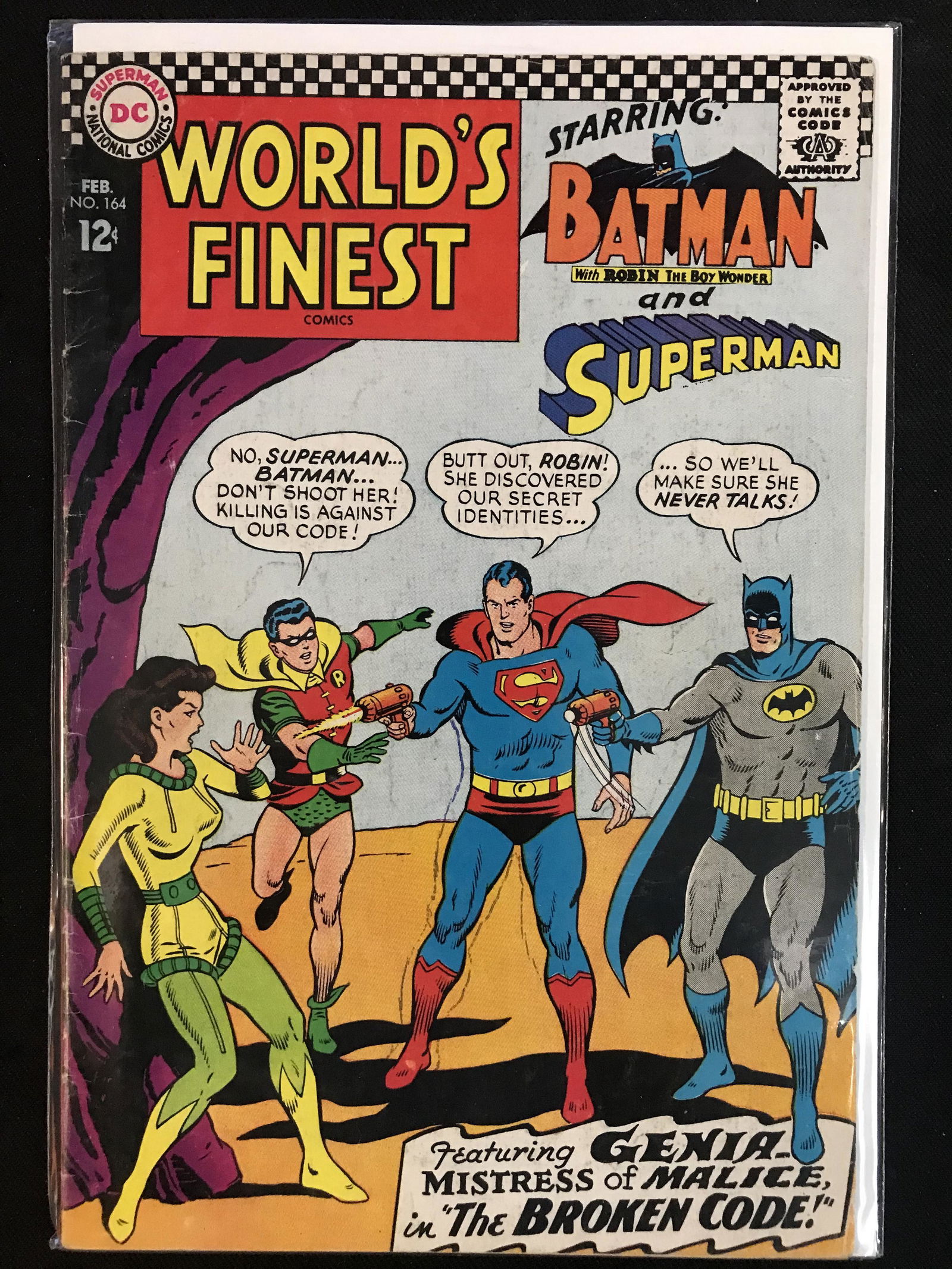 DC COMICS WORLDS FINEST STARRING BATMAN AND SUPERMAN #164 (1 of 1)