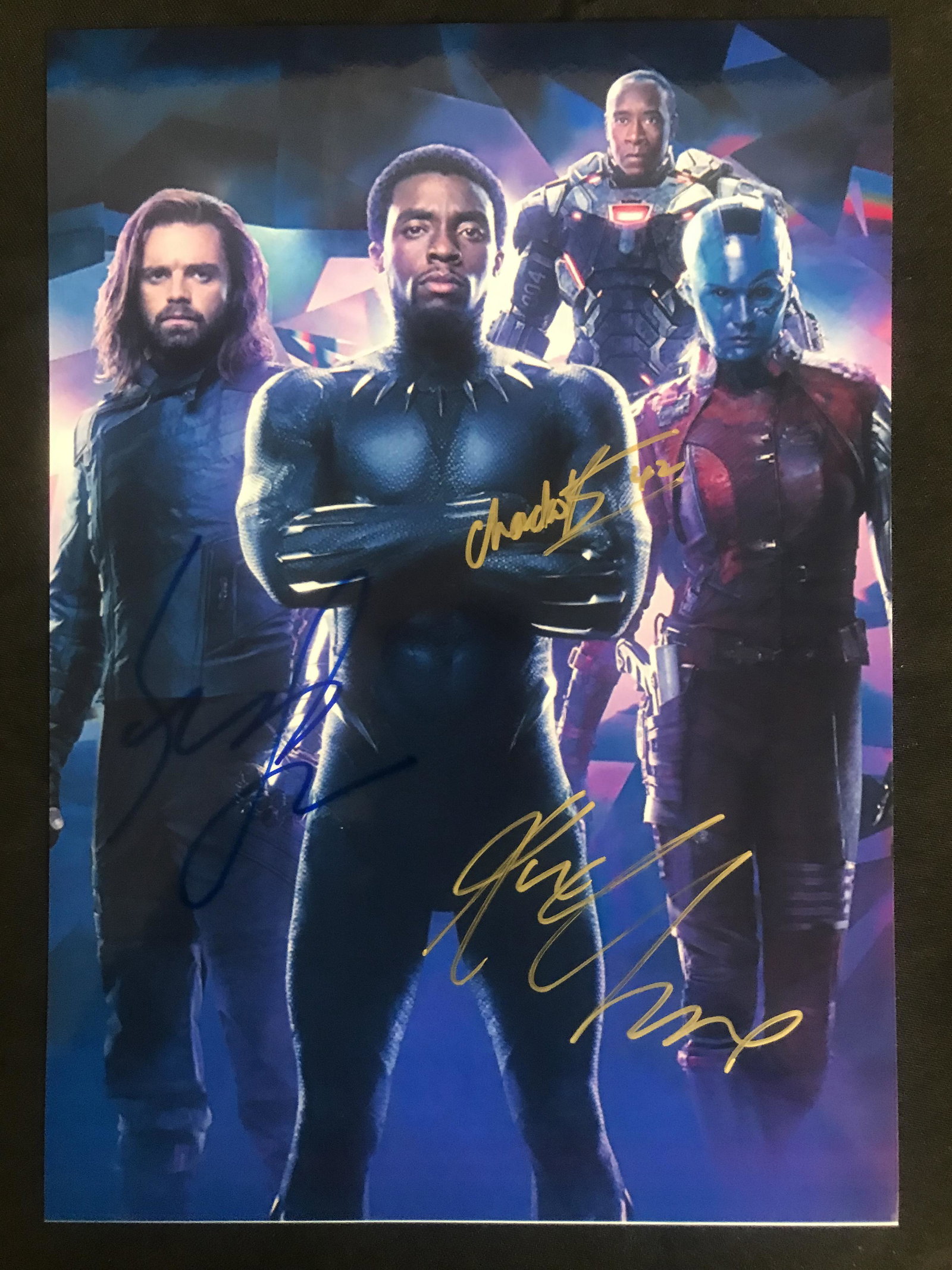 AVENGERS CAST SIGNED 8 X 10 (RA COA): AVENGERS CAST SIGNED 8 X 10 (RA COA)