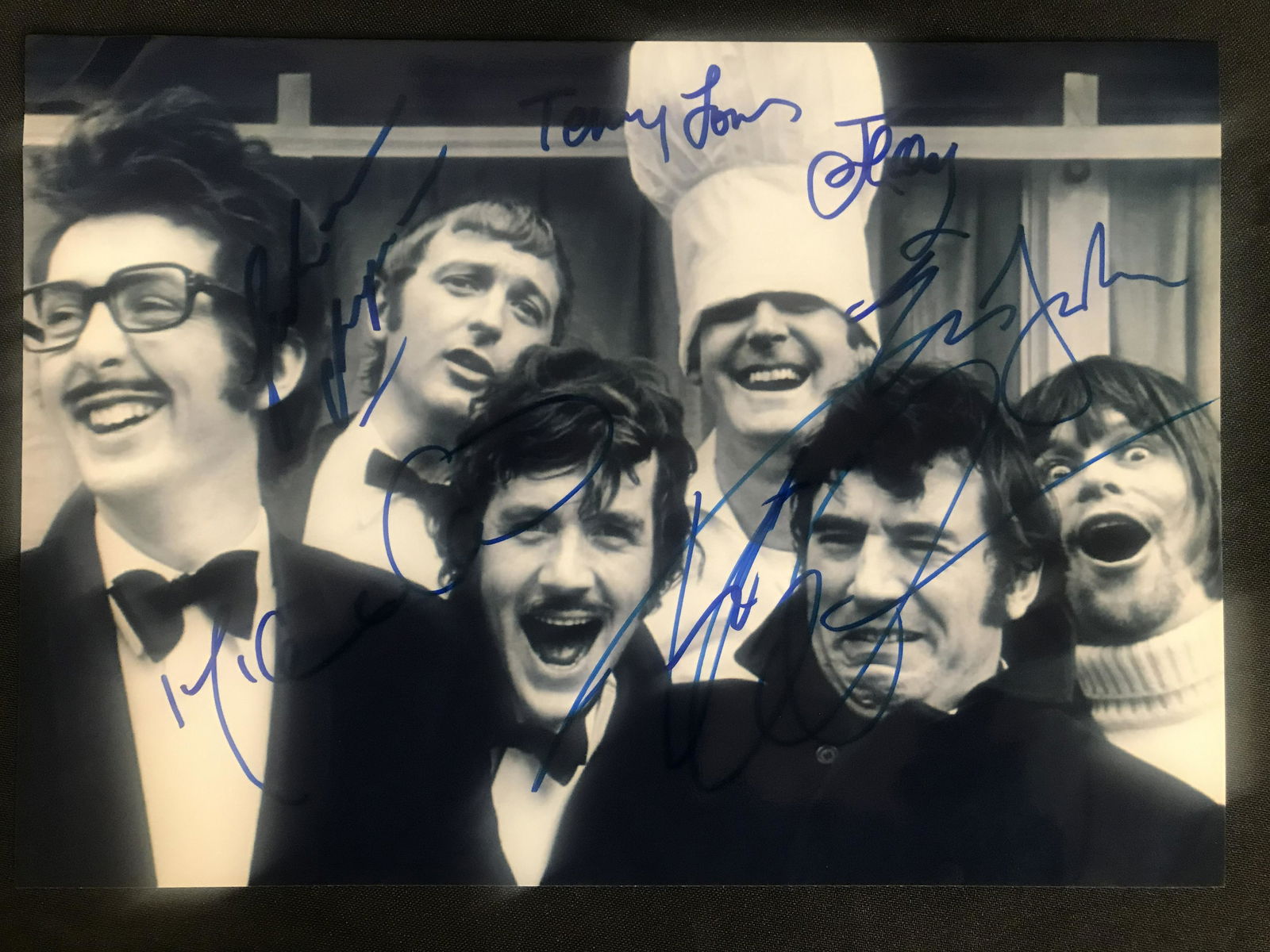 MONTY PYTHON CAST SIGNED 8 X 10 (RA COA) (1 of 2)