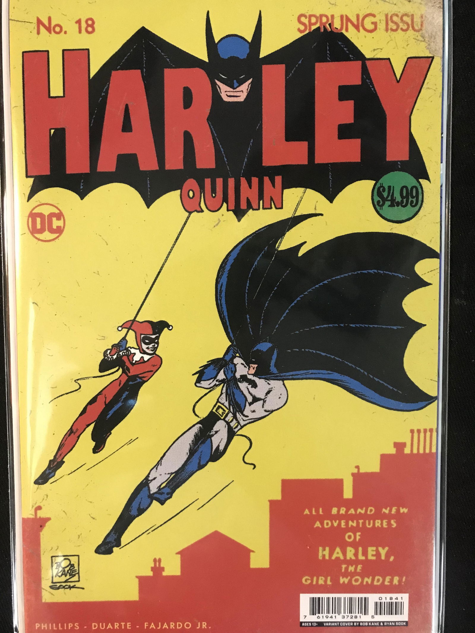 DC COMICS HARLEY QUINN #18 (1 of 1)