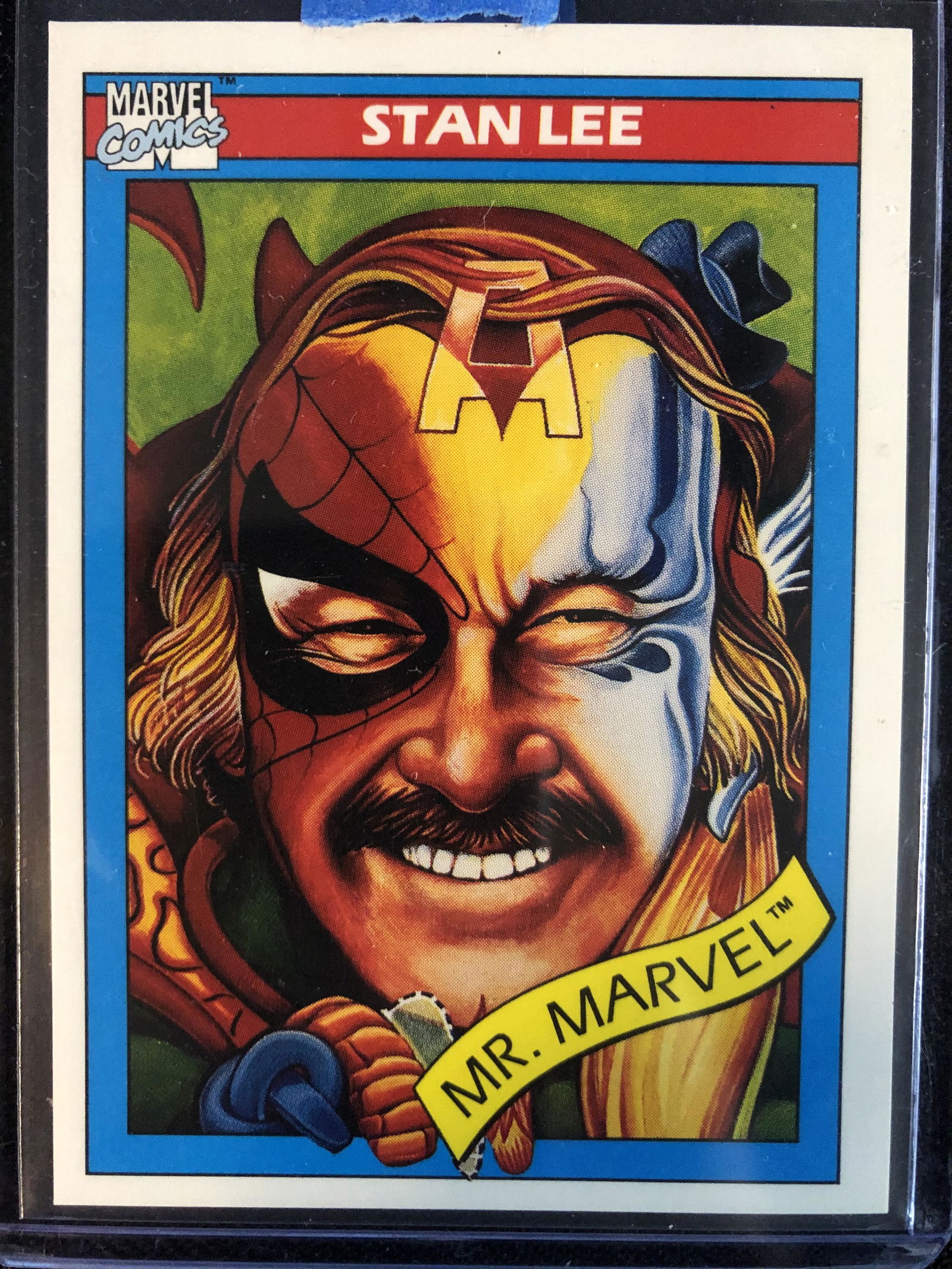 1990 MARVEL IMPEL STAN LEE TRADING CARD (1 of 2)