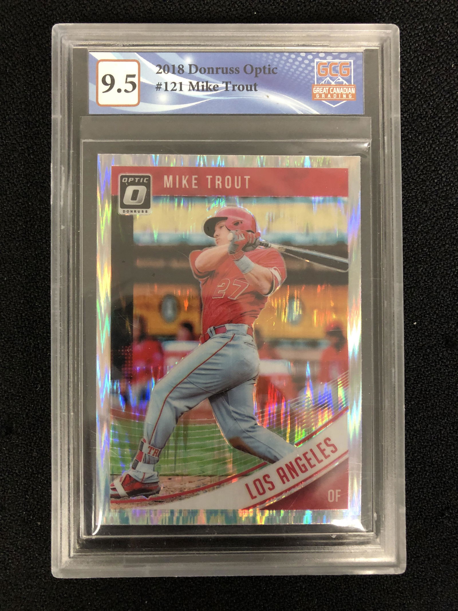 2018 DONRUSS OPTIC MIKE TROUT (GCG 9.5) (1 of 1)