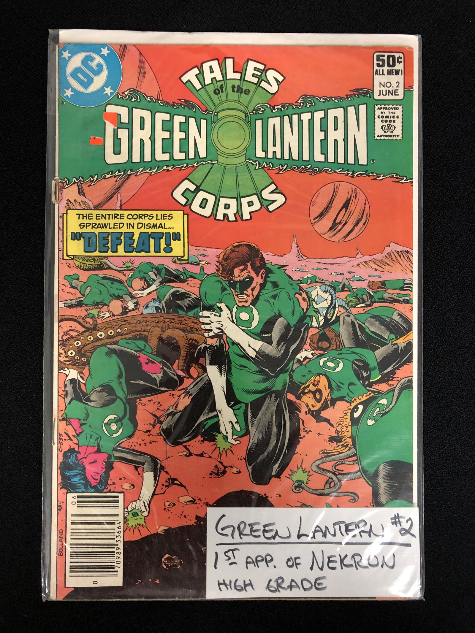DC COMICS GREEN LANTERN #2 (1ST APP. NEKRUN) (1 of 1)