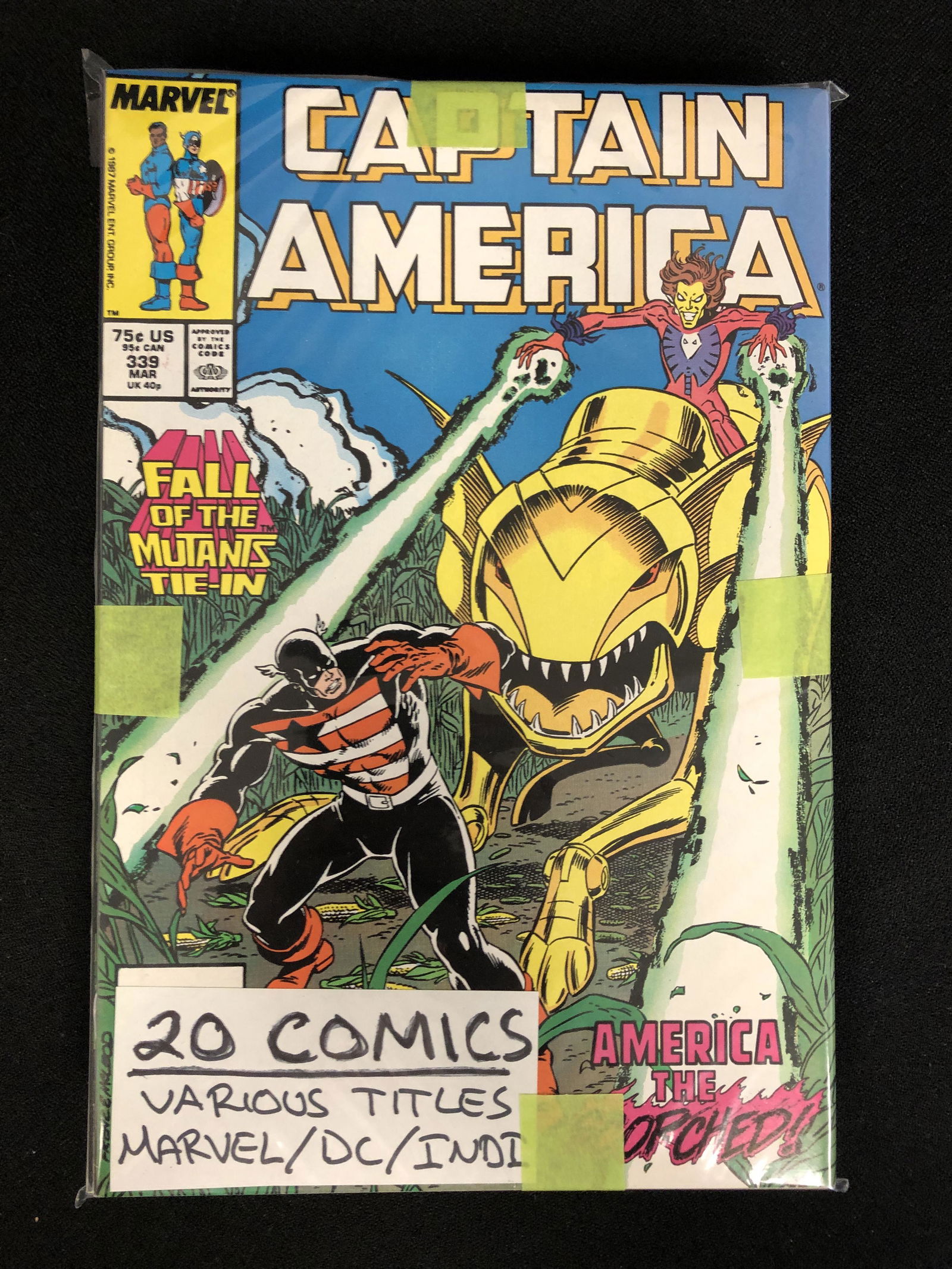 20 VARIOUS MARVEL,DC/INDY COMIC LOT (1 of 1)