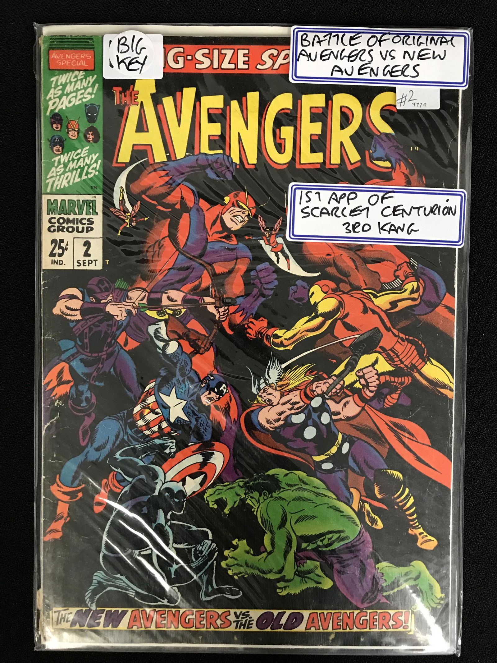 MARVEL COMICS THE AVENGERS #2 (BIG KEY) (1 of 1)