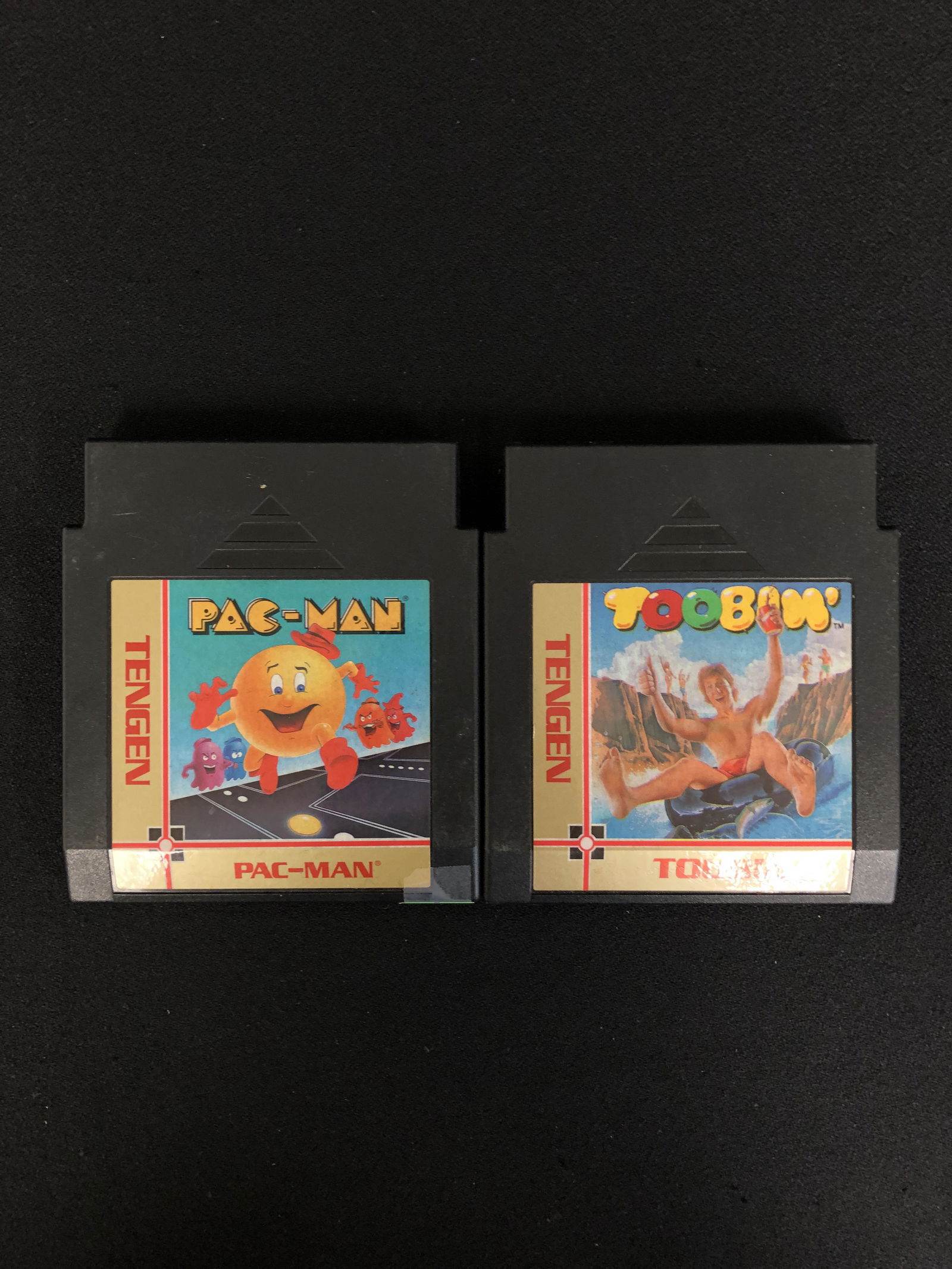 NINTENDO (NES) VIDEO GAME LOT (PACMAN/TOOBIN) (1 of 1)