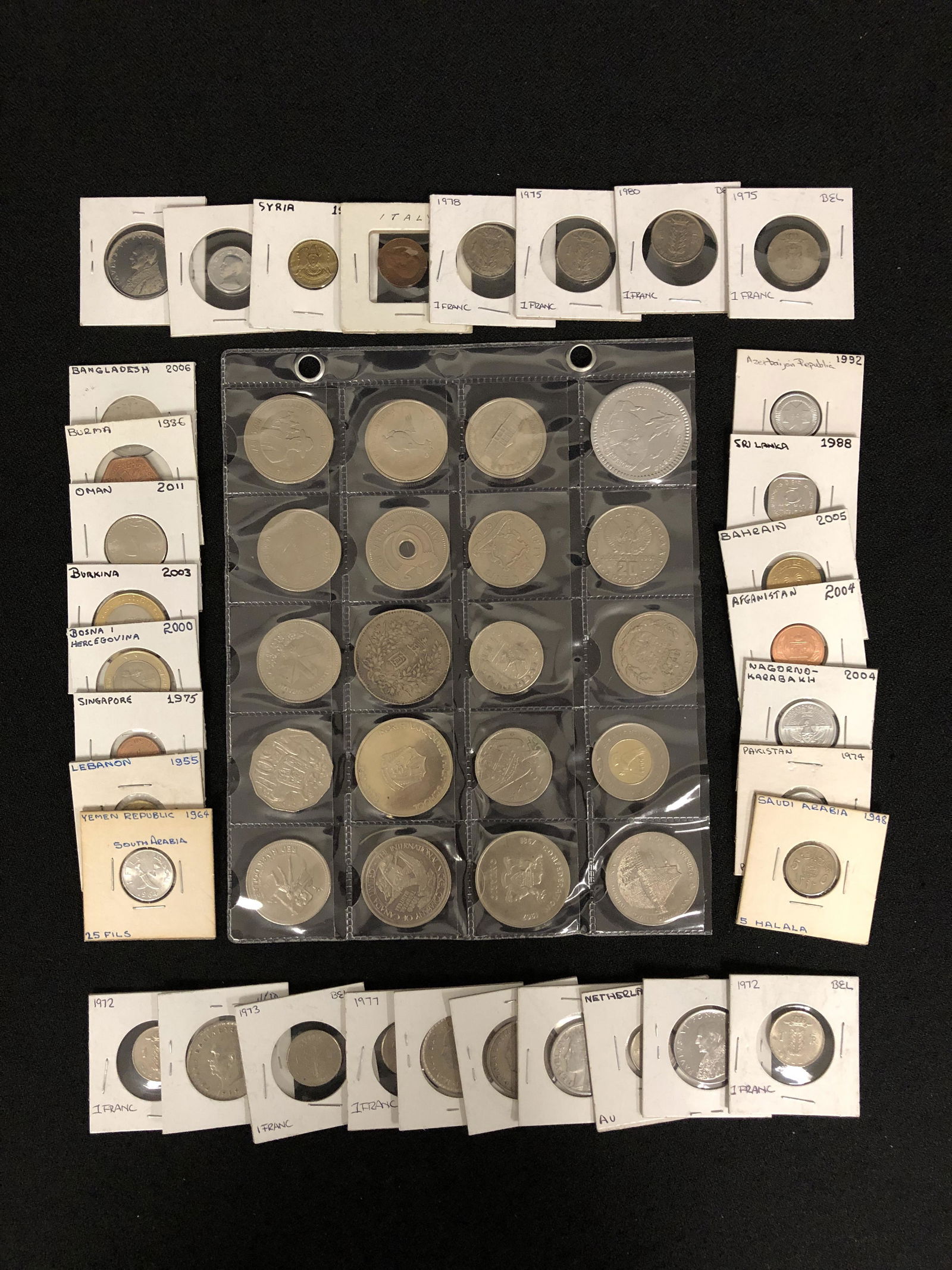 LARGE WORLD COIN LOT (1 of 1)
