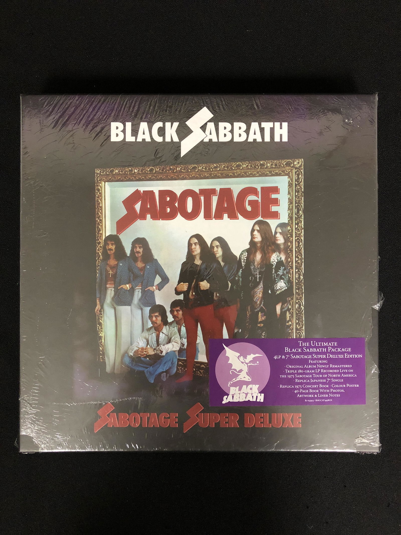 SEALED BLACK SABBATH VINYL RECORD BOX SET (1 of 2)
