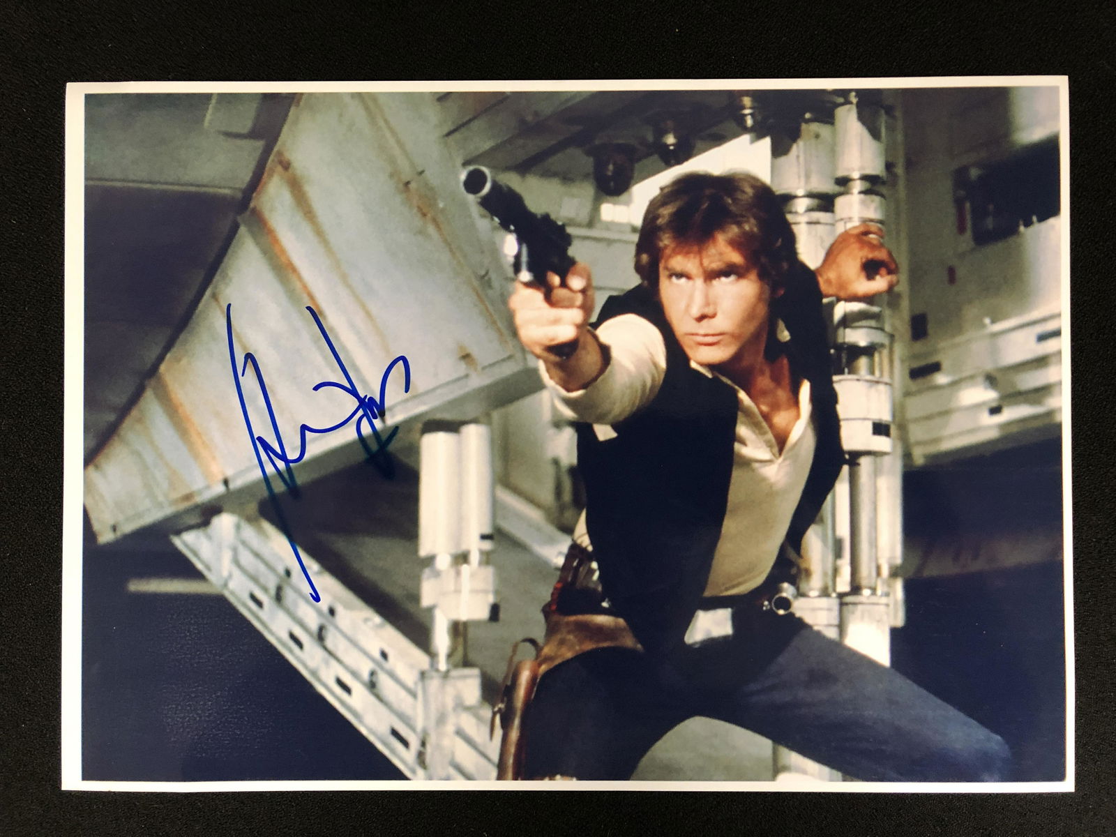 HARRISON FORD SIGNED STAR WARS 8 X 10 (RA COA) (1 of 2)