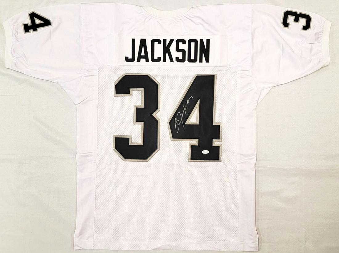 BO JACKSON SIGNED OAKLAND RAIDERS JERSEY (BECKETT COA) (1 of 4)