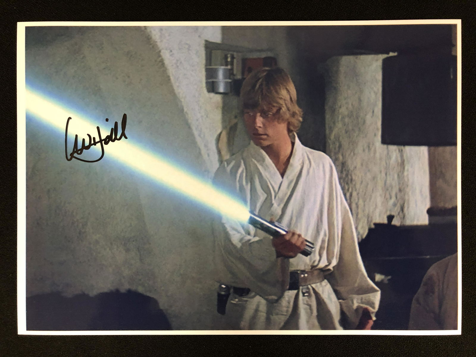 MARK HAMILL SIGNED STAR WARS 8 X 10 (RA COA) (1 of 2)