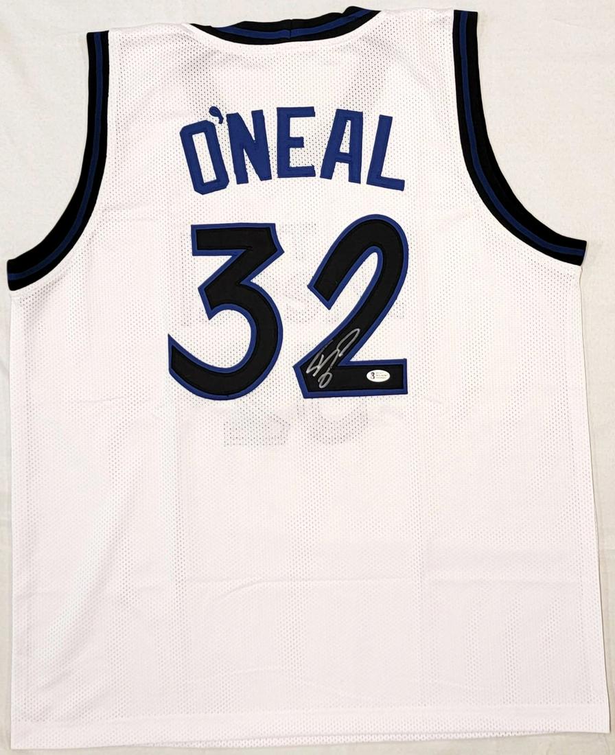 SHAQUILLE ONEAL SIGEND DIESEL BASKETBALL JERSEY (BECKETT COA): SHAQUILLE ONEAL SIGEND DIESEL BASKETBALL JERSEY (BECKETT COA)