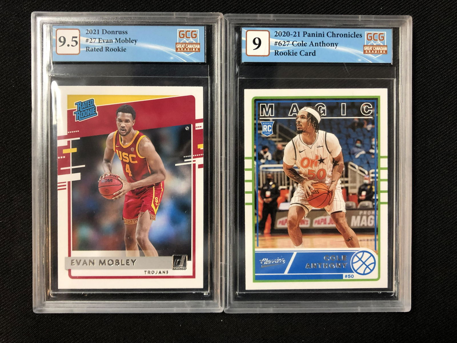 GCG HIGH GRADE NBA INSERT RC CARD LOT (MOBLEY/ANTHONY) (1 of 1)
