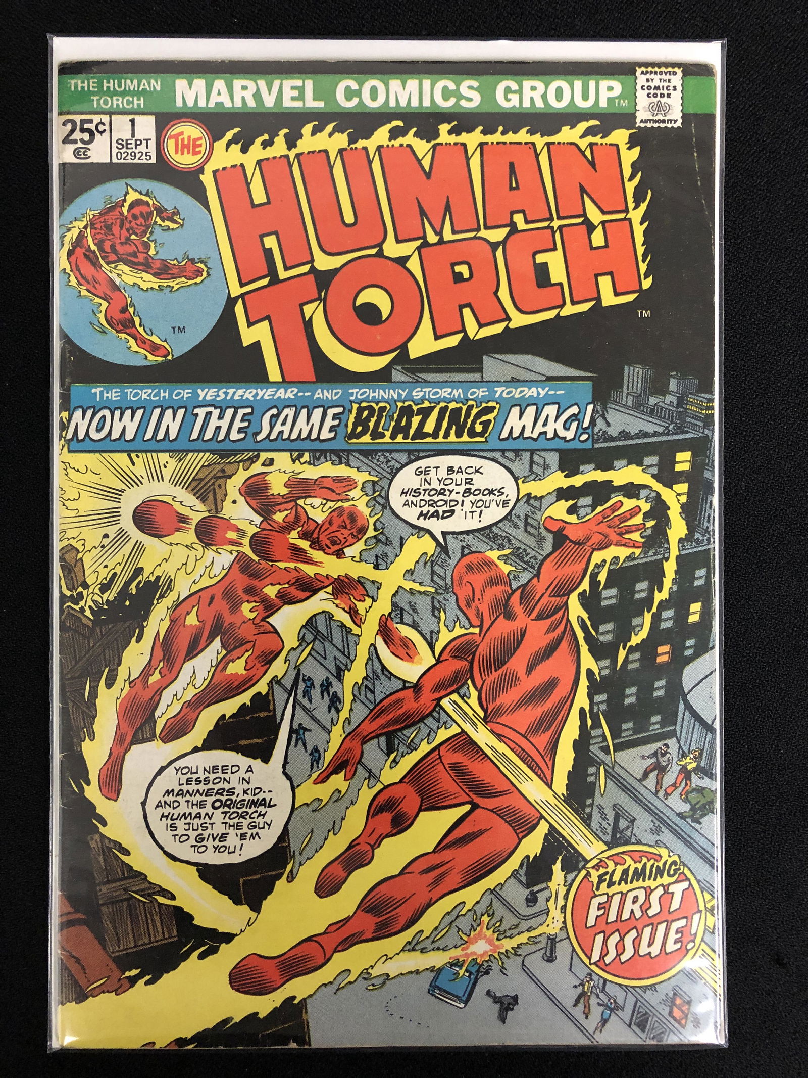 MARVEL COMICS THE HUMAN TORCH #1 (1 of 1)