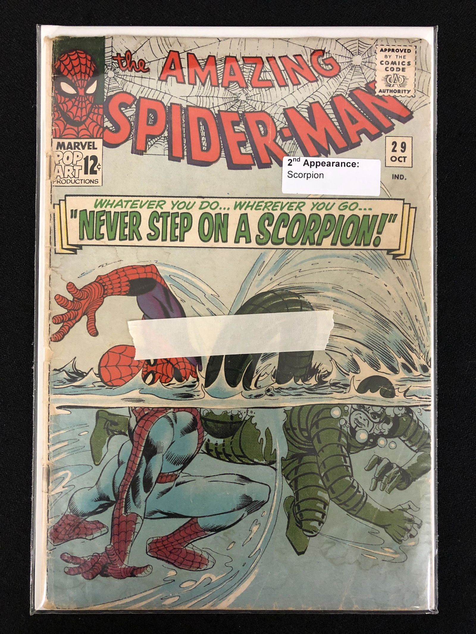 MARVEL COMICS THE AMAZING SPIDER-MAN #29 (2ND APPEARANCE SCORPION) (1 of 1)