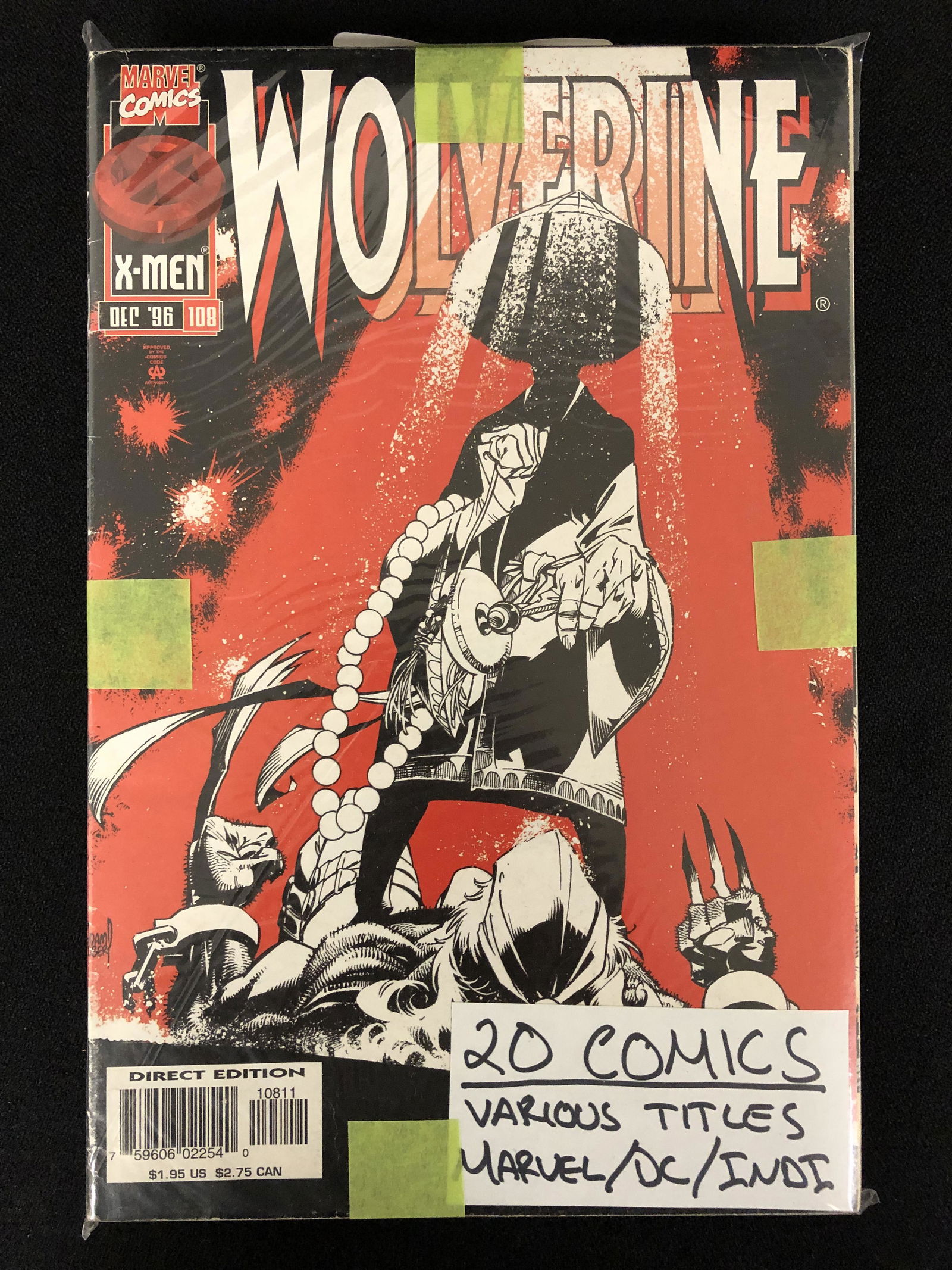 LOT OF 20 VARIOUS COMICS (MARVEL/DC/INDY) (1 of 1)