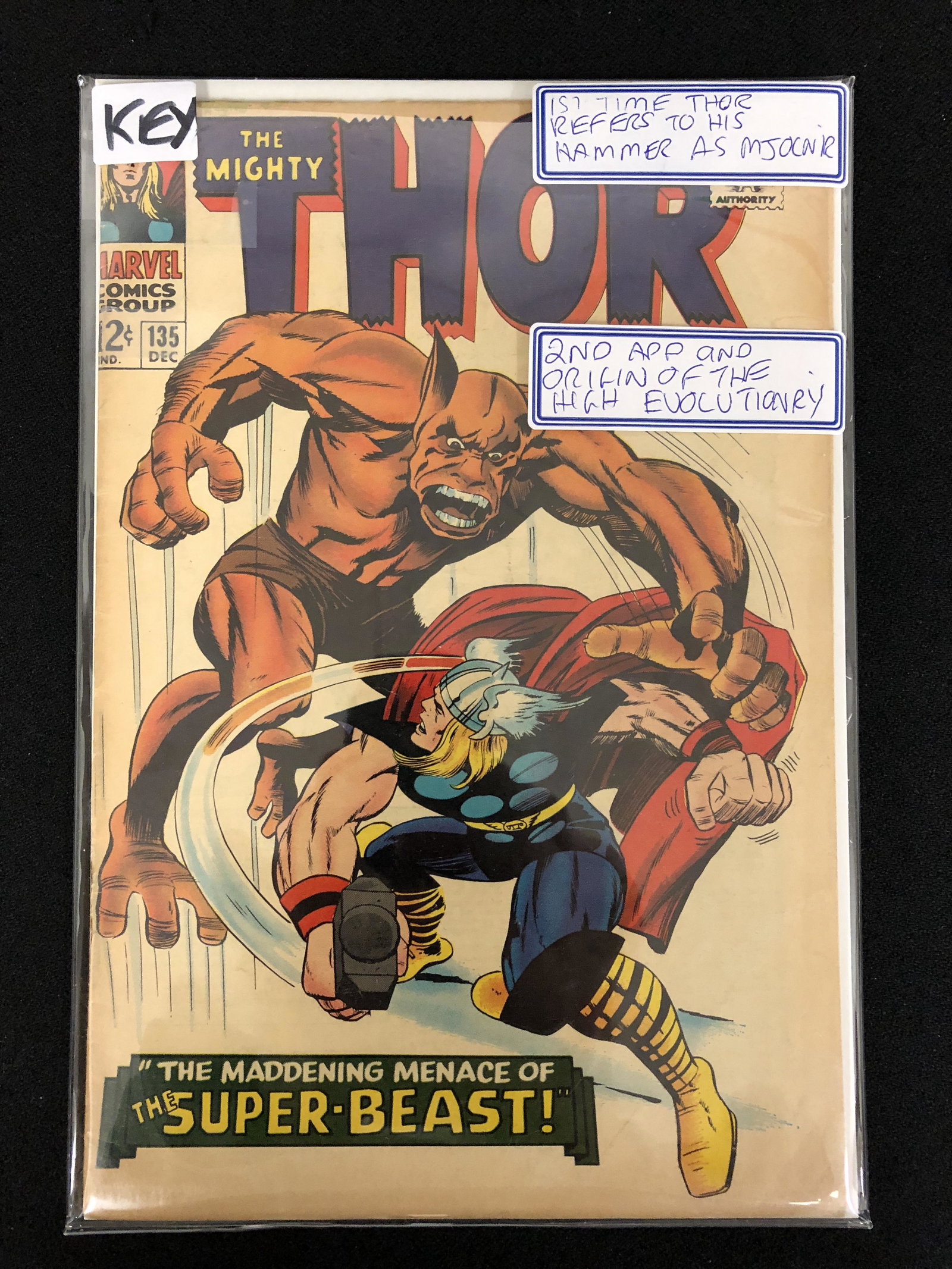 MARVEL COMICS THE MIGHTY THOR #135 (1 of 1)
