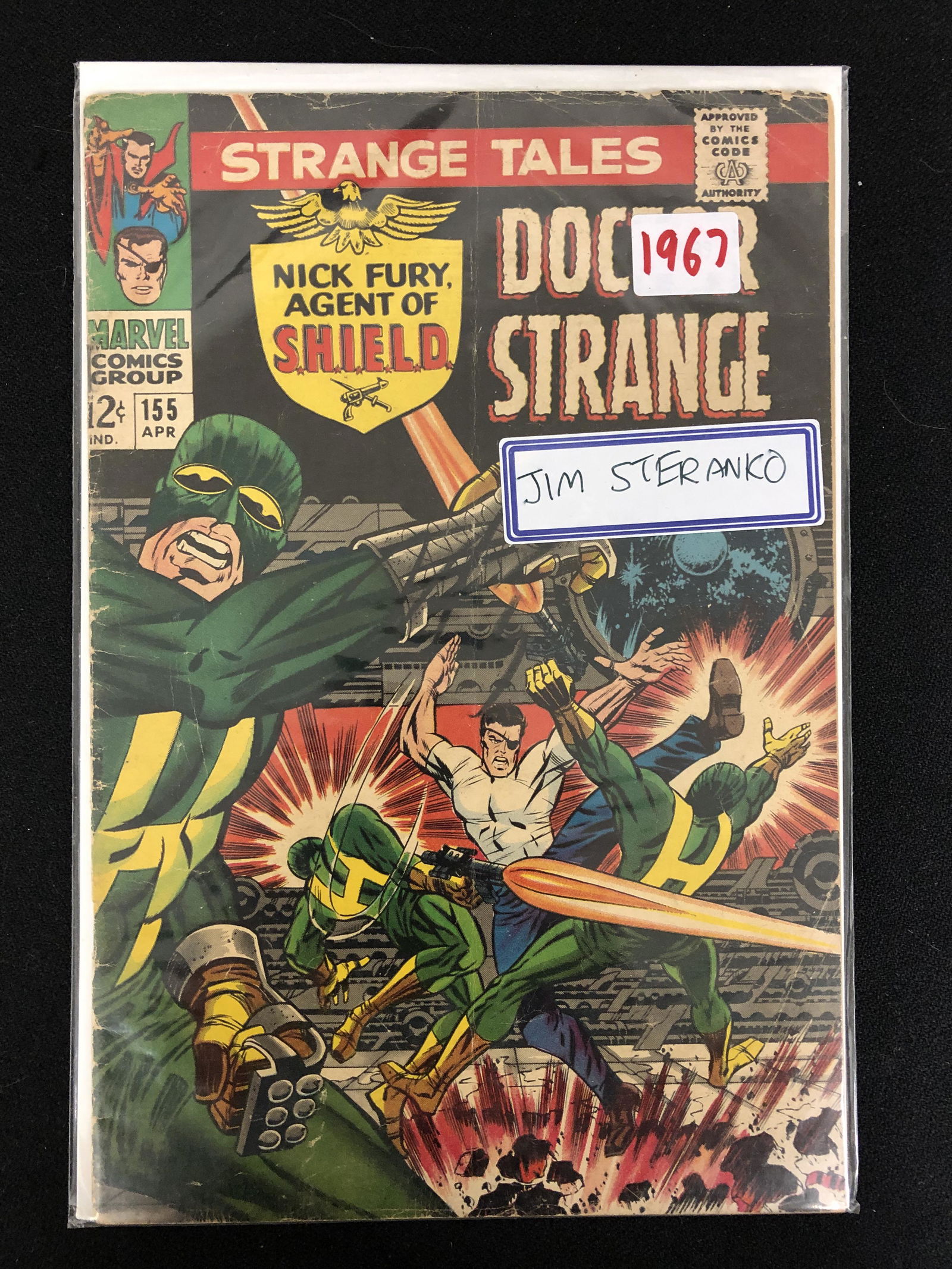 MARVEL COMICS STRANGE TALES DOCTOR STRANGE #155 (1 of 1)