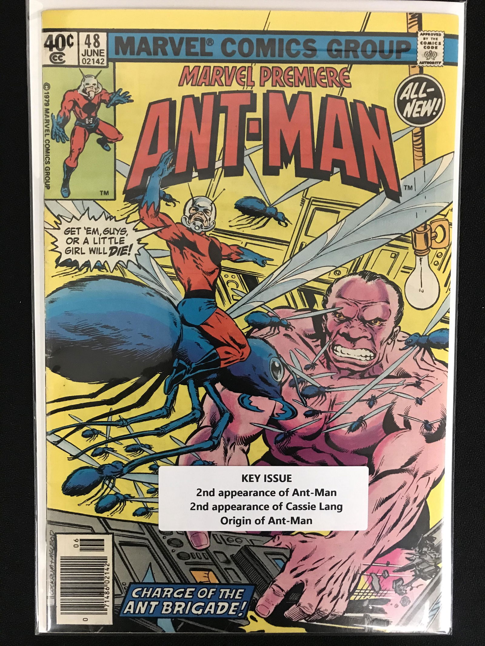 MARVEL PREMIERE ANT-MAN #48 KEY ISSUE 2ND APPEARANCE OF ANT-MAN MARVEL COMICS (1 of 1)