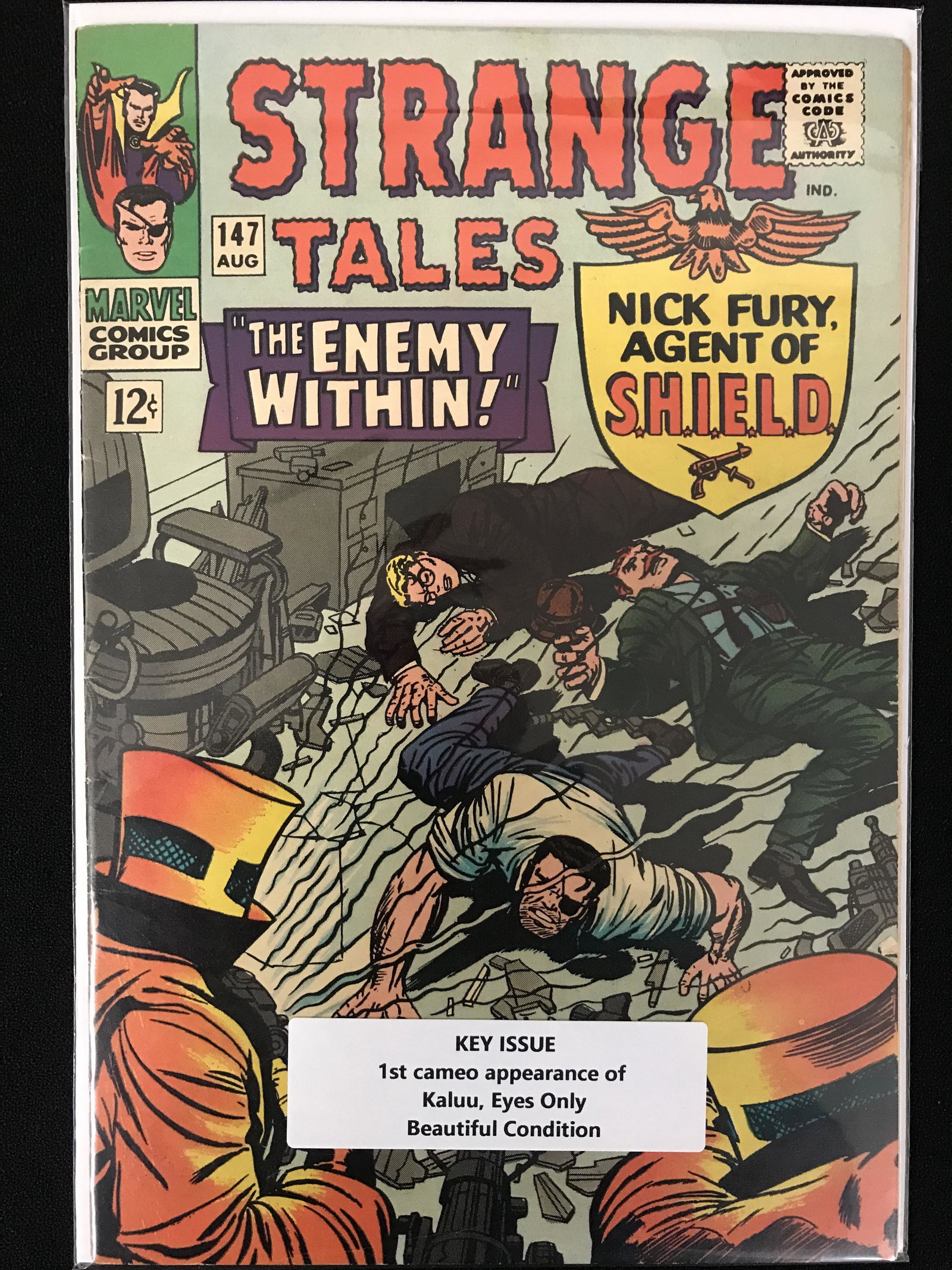STRANGE TALES #139  KEY ISSUE 1ST APPEARANCE OF KALUU MARVEL COMICS (1 of 1)