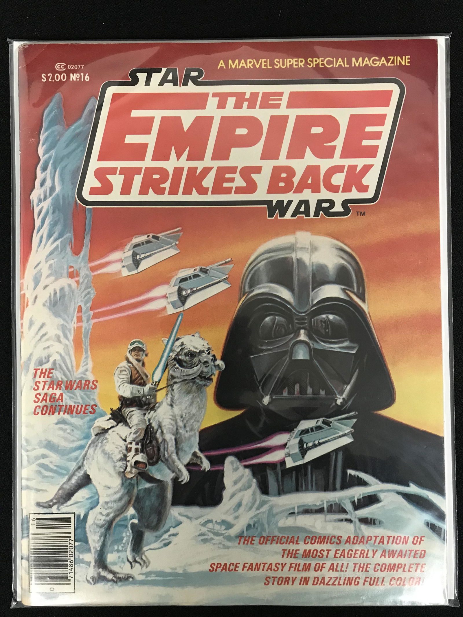 STAR WARS THE EMPIRE STRIKES BACK #16 MAGAZINE: STAR WARS THE EMPIRE STRIKES BACK #16 MAGAZINE