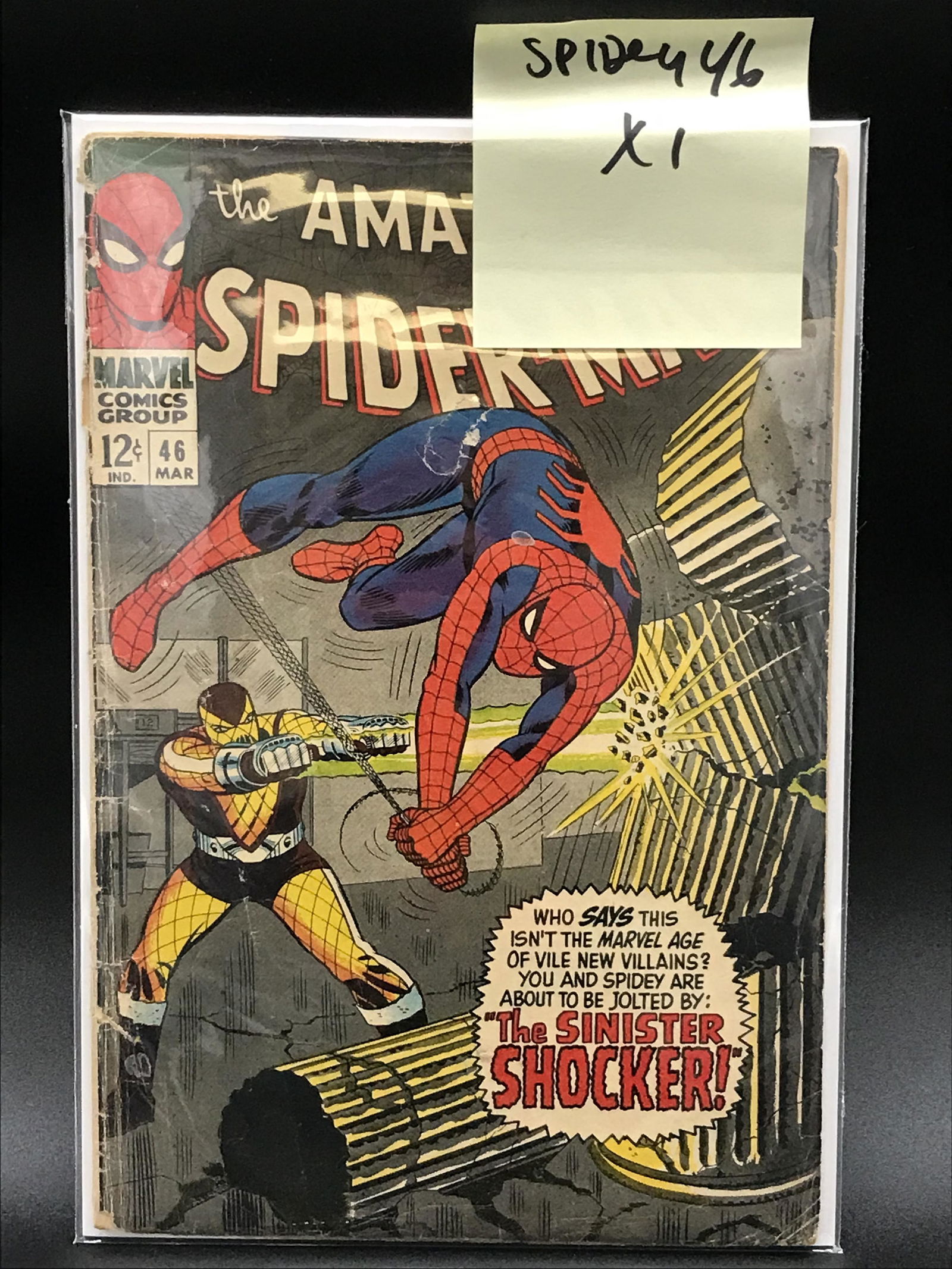 MARVEL COMICS THE AMAZING SPIDER-MAN #46 (1 of 1)