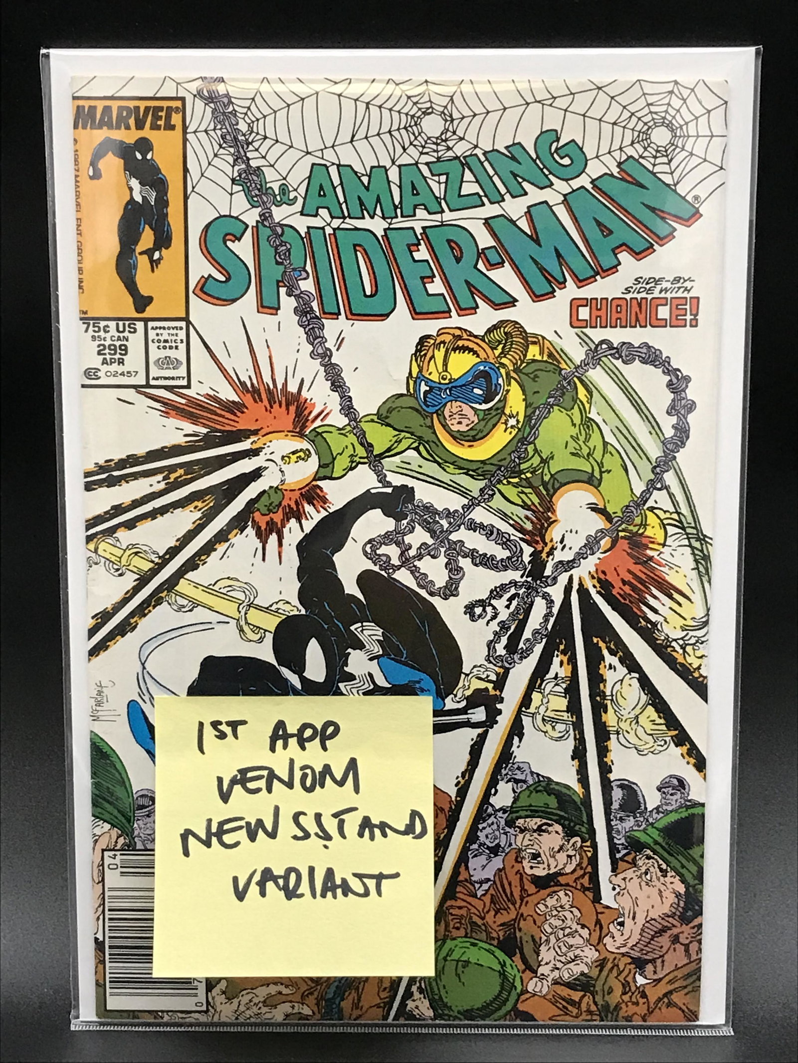 MARVEL COMICS THE AMAZING SPIDER-MAN #299 (1ST APPEARANECE VENOM): MARVEL COMICS THE AMAZING SPIDER-MAN #299 (1ST APPEARANECE VENOM)