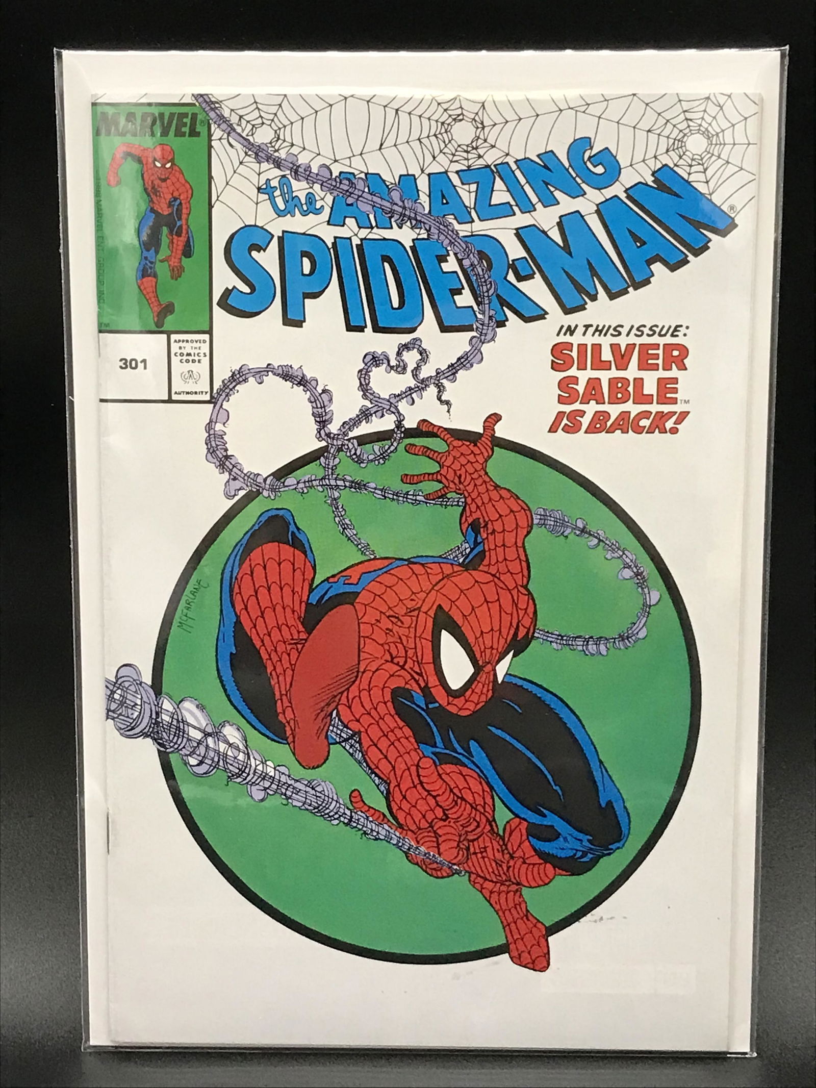 MARVEL COMICS THE AMAZING SPIDER-MAN #301 (1 of 1)