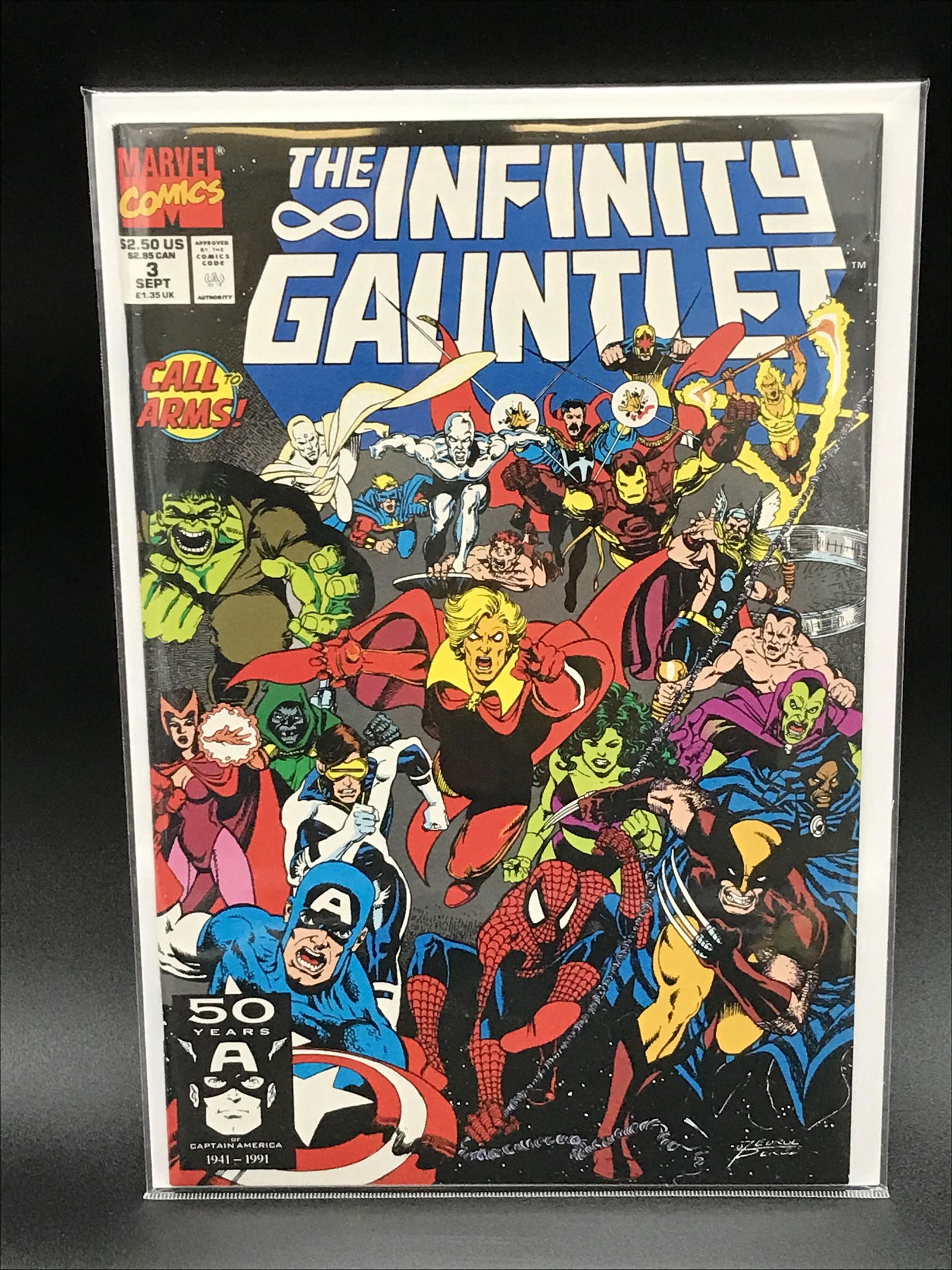 MARVEL COMICS INFINITY GAUNTLET #3 (1 of 1)