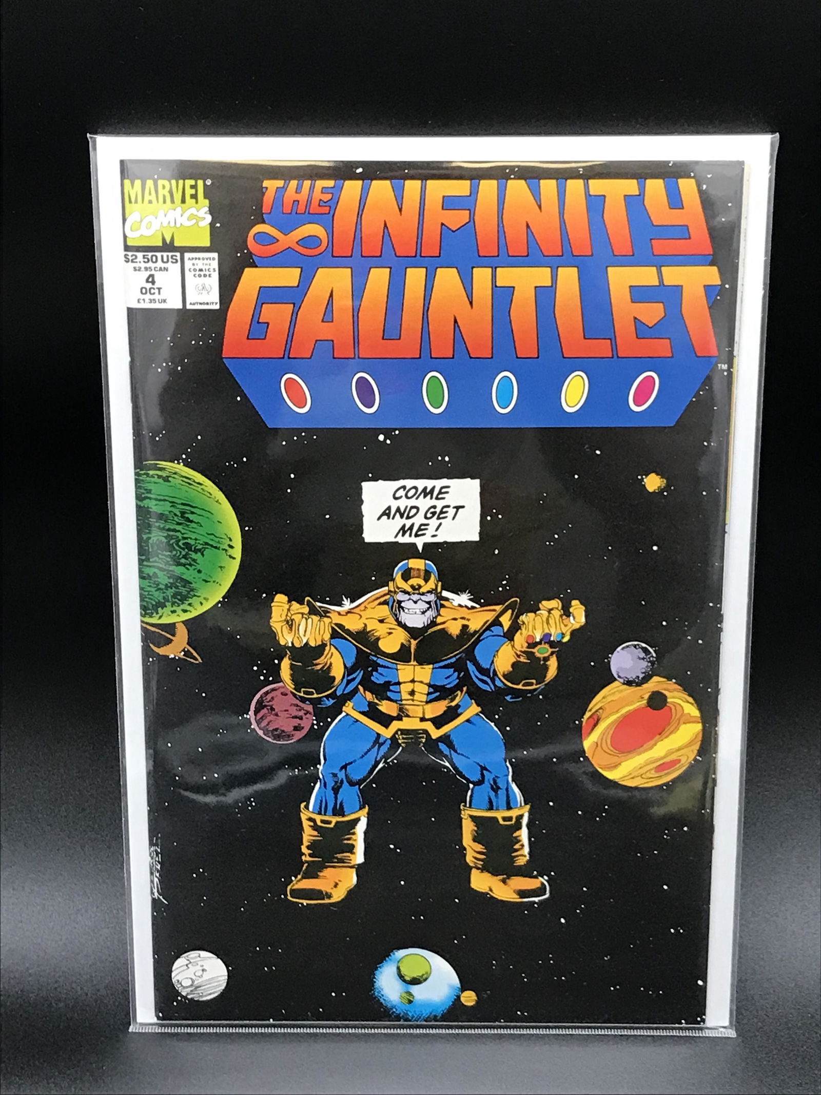 MARVEL COMICS INFINITY GAUNTLET #4 (1 of 1)