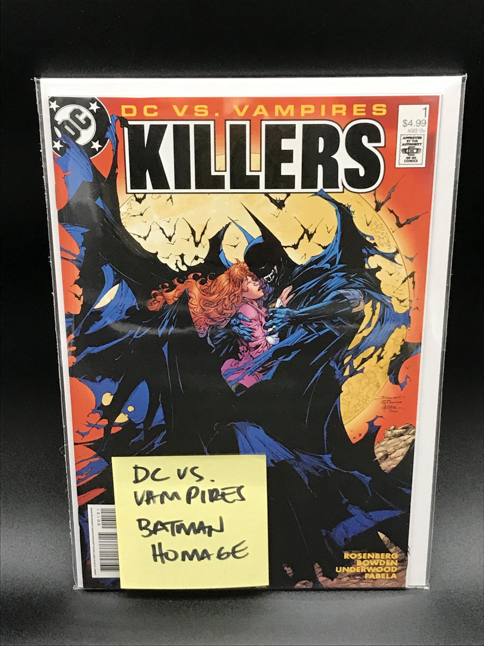 DC COMICS VAMPIRES VS. DC (BATMAN HOMAGE) (1 of 1)