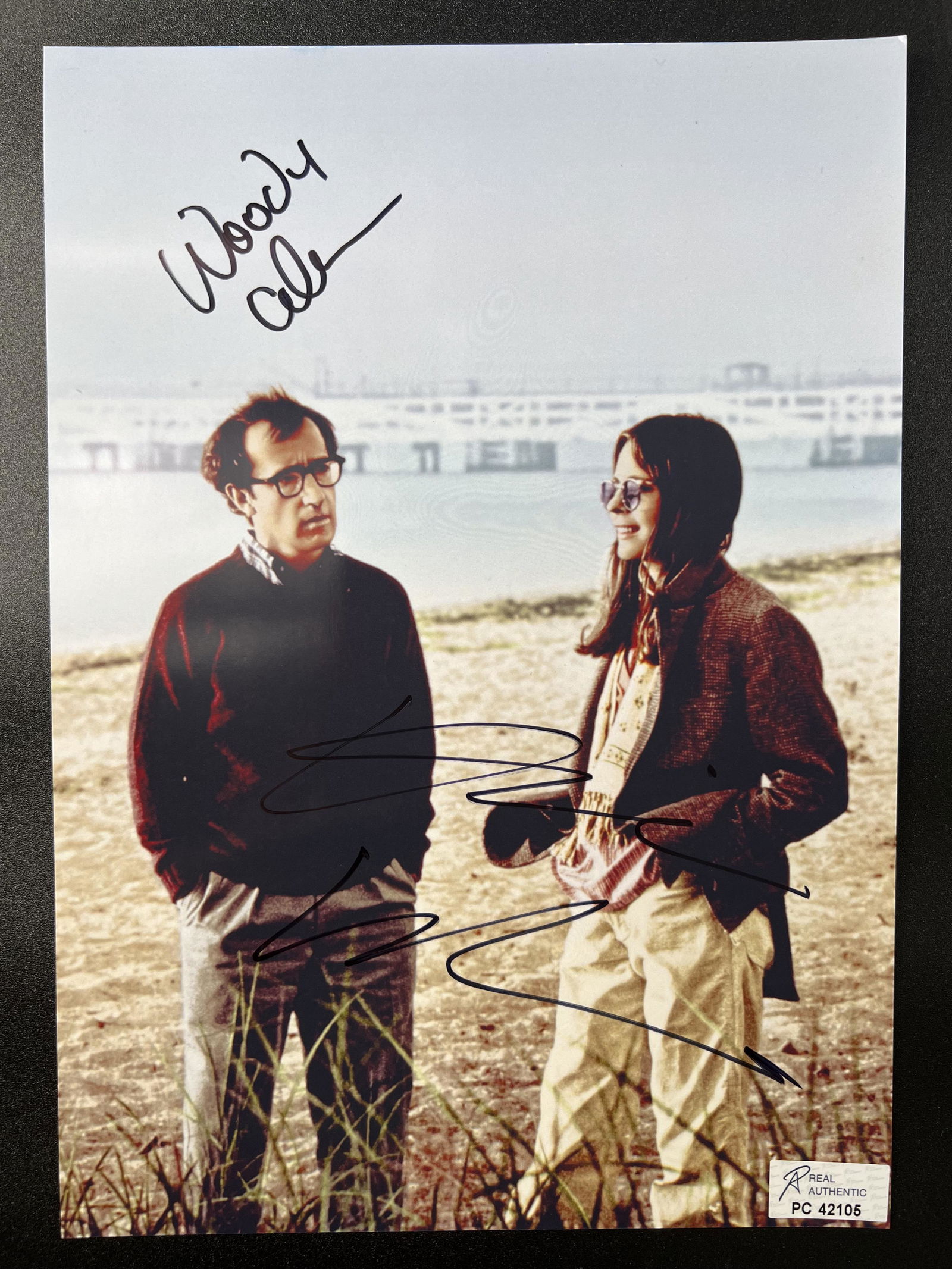 WOODY ALLEN AND DIANE KEATON SIGNED  8 X 10 (RA COA) (1 of 2)