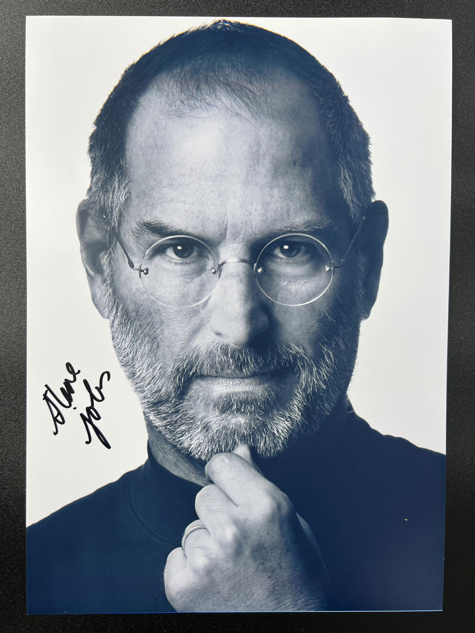 STEVE JOBS SIGNED 8 X 10 (RA COA) (1 of 2)