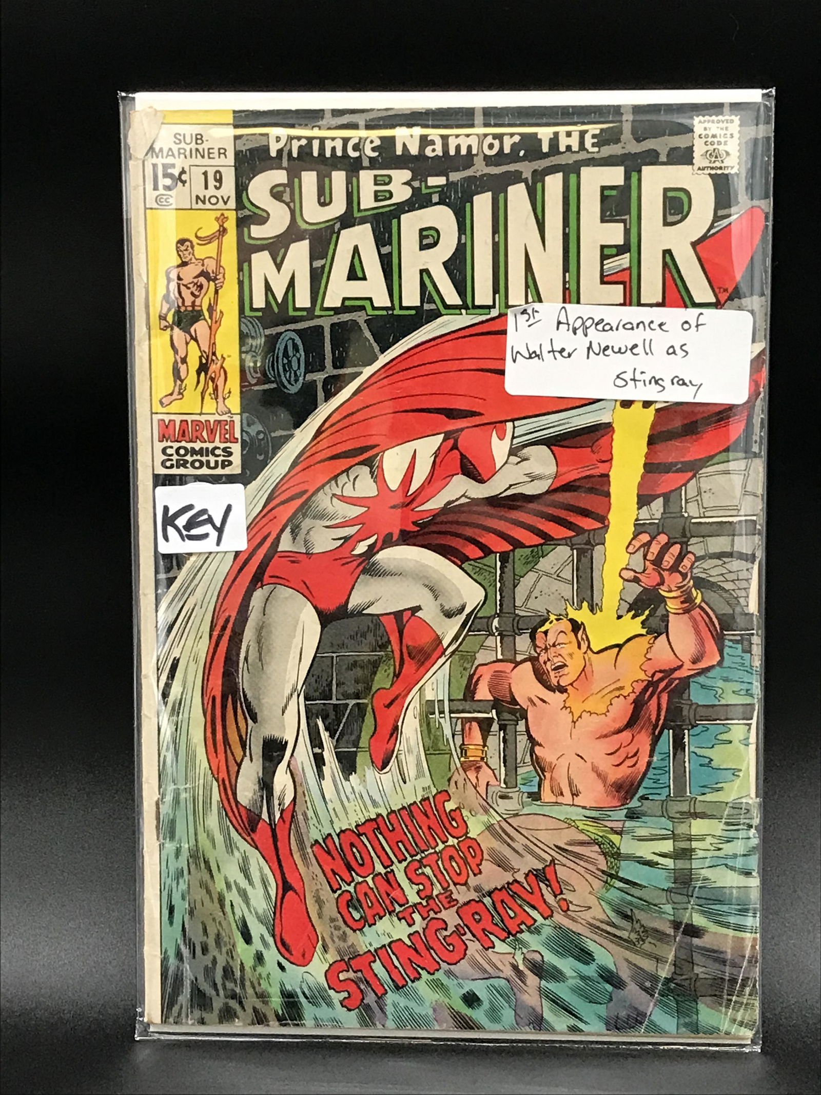 MARVEL COMICS SUB-MARINER #19 (1 of 1)