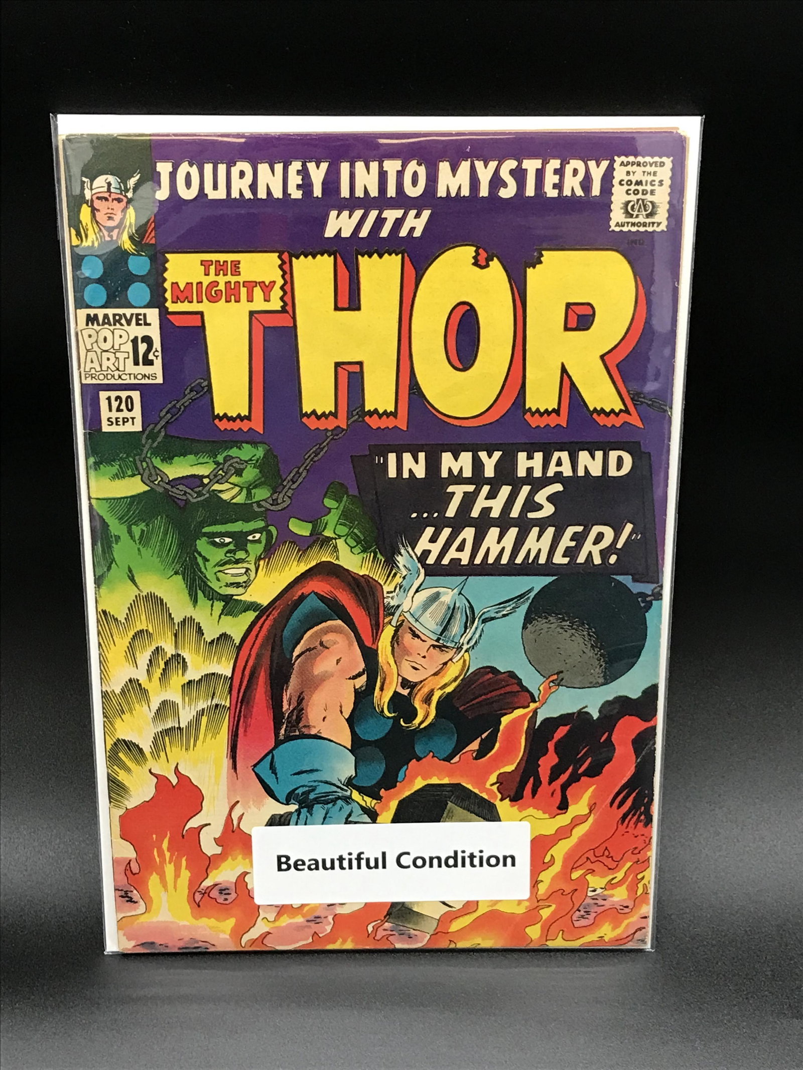 MARVEL COMICS JOURNEY INTO MYSTERY MIGHTY THOR #120: MARVEL COMICS JOURNEY INTO MYSTERY MIGHTY THOR #120