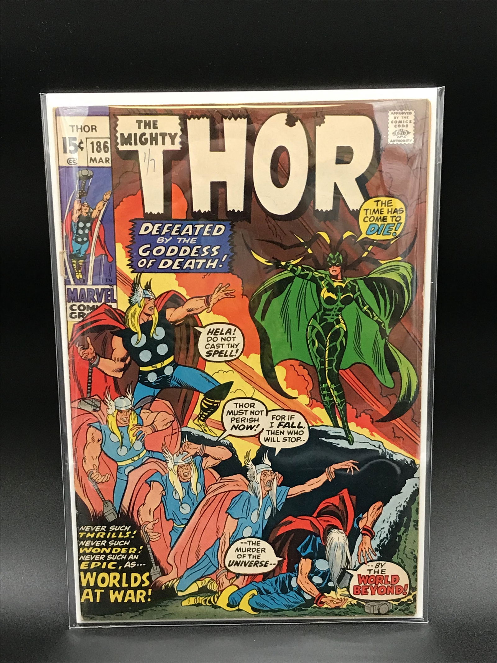 MARVEL COMICS THE MIGHTY THOR #186 (1 of 1)