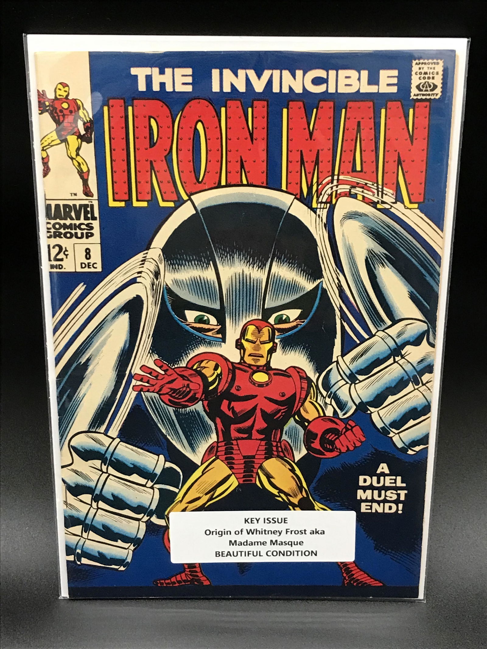 MARVEL COMICS THE INVINCIBLE IRON MAN #8 (1 of 1)