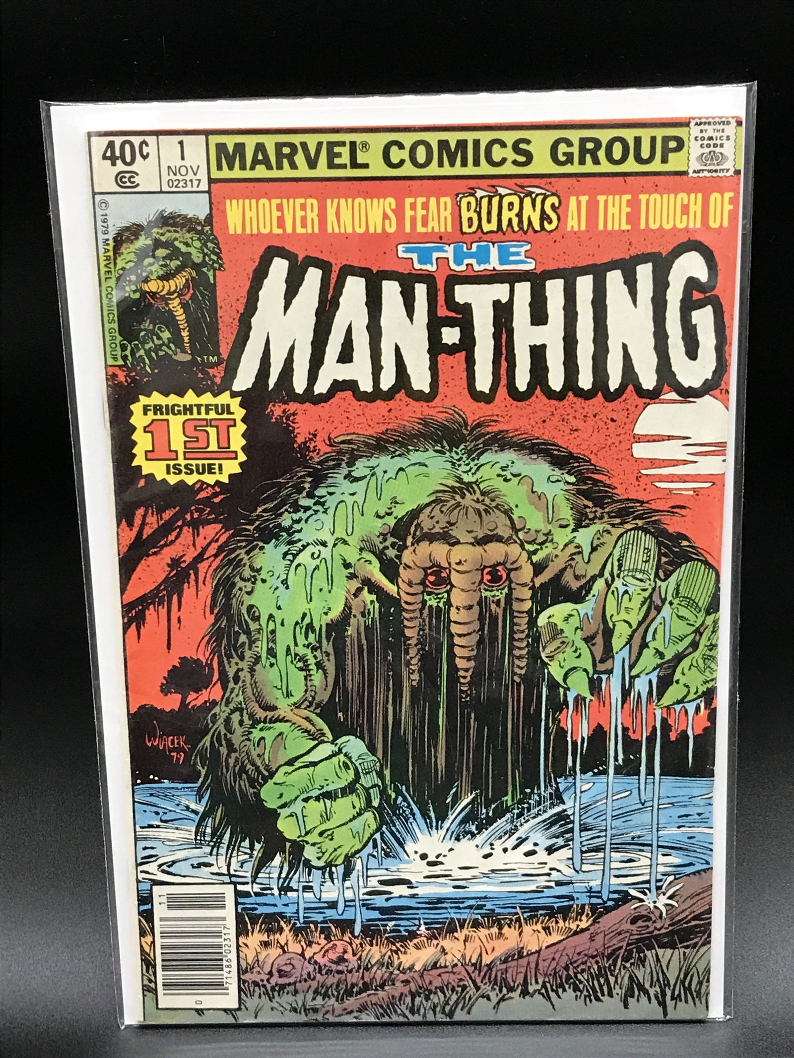 MARVEL COMICS MAN THING #1 (1 of 1)