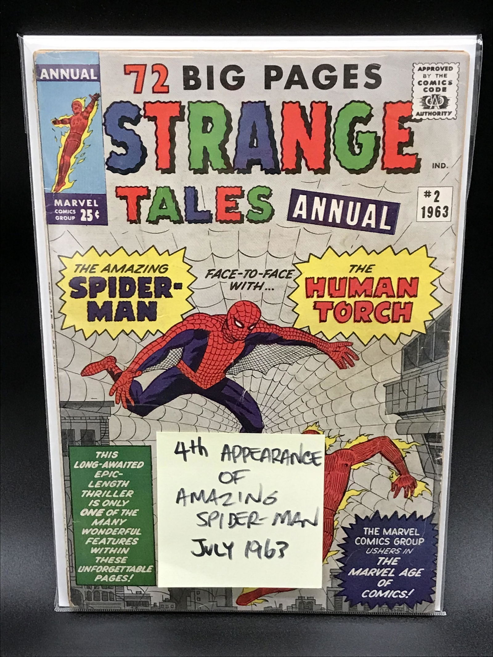 MARVEL COMICS STRANGE TALES ANNUAL #2 (1 of 1)