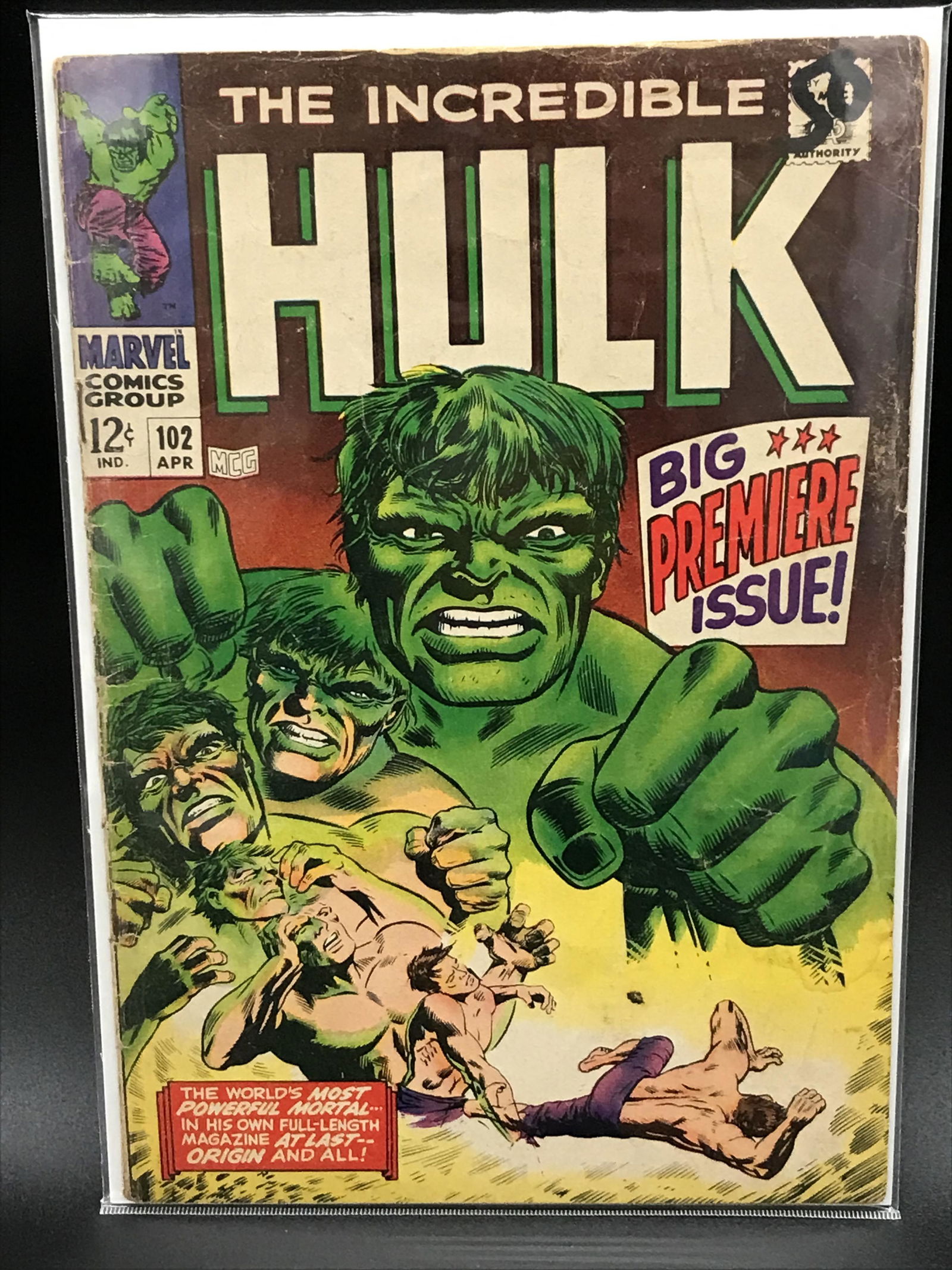 MARVEL COMICS THE INCREDIBLE HULK #102 (1 of 1)