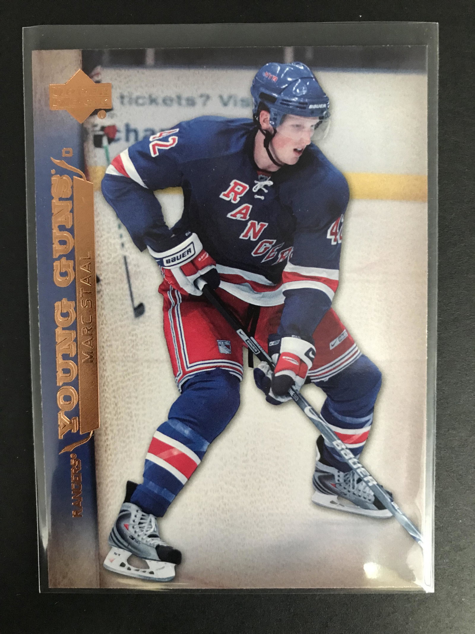 2007-08 UPPER DECK MARC STAAL YOUNG GUNS ROOKIE CARD: 2007-08 UPPER DECK MARC STAAL YOUNG GUNS ROOKIE CARD