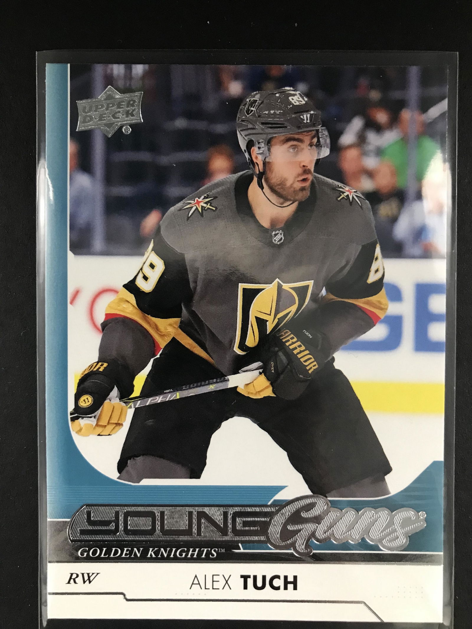 2017-18 UPPER DECK ALEX TUCH YOUNG GUNS ROOKIE CARD (1 of 2)