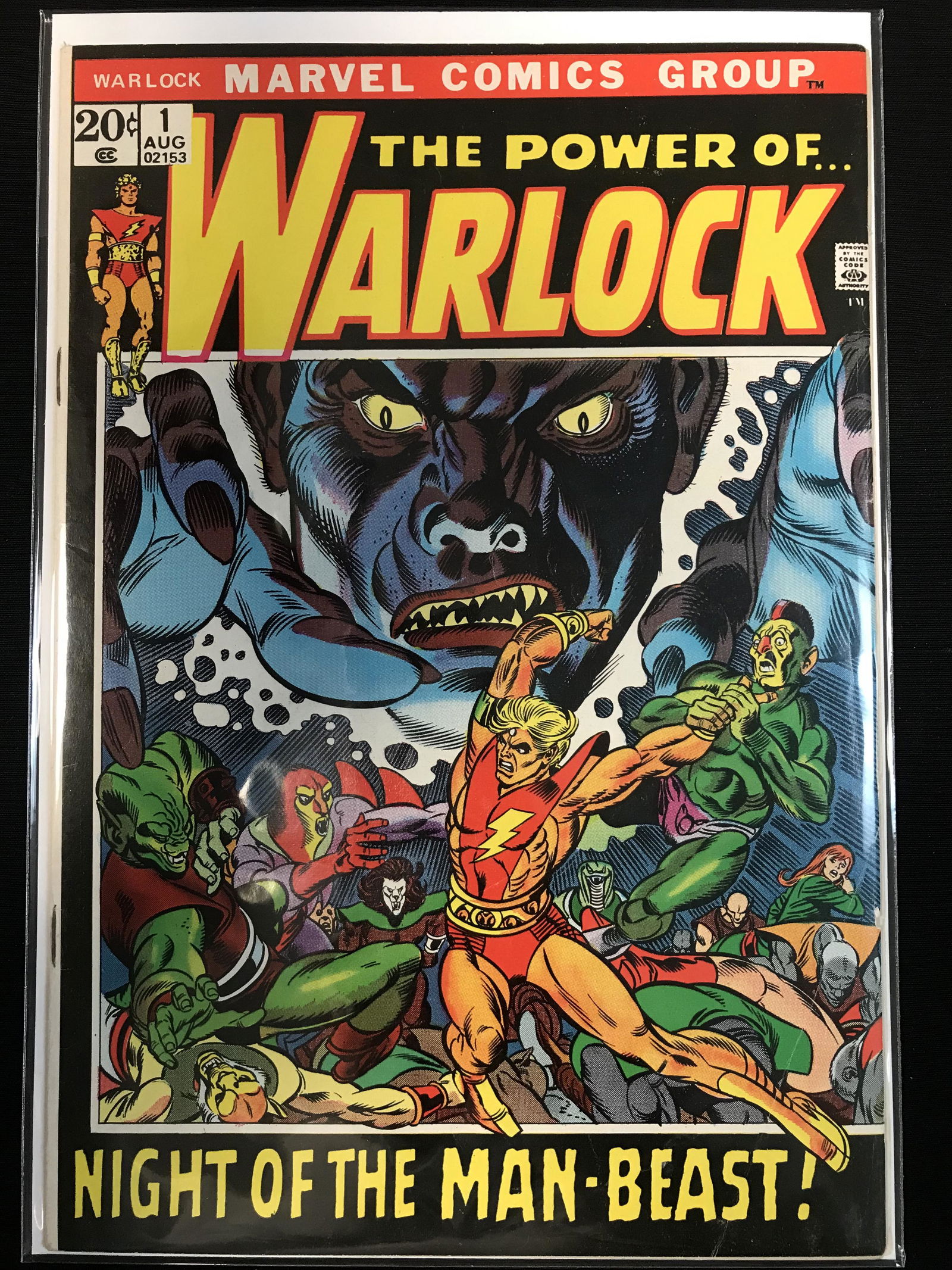 THE POWER OF WARLOCK #1 MARVEL COMICS (1 of 1)