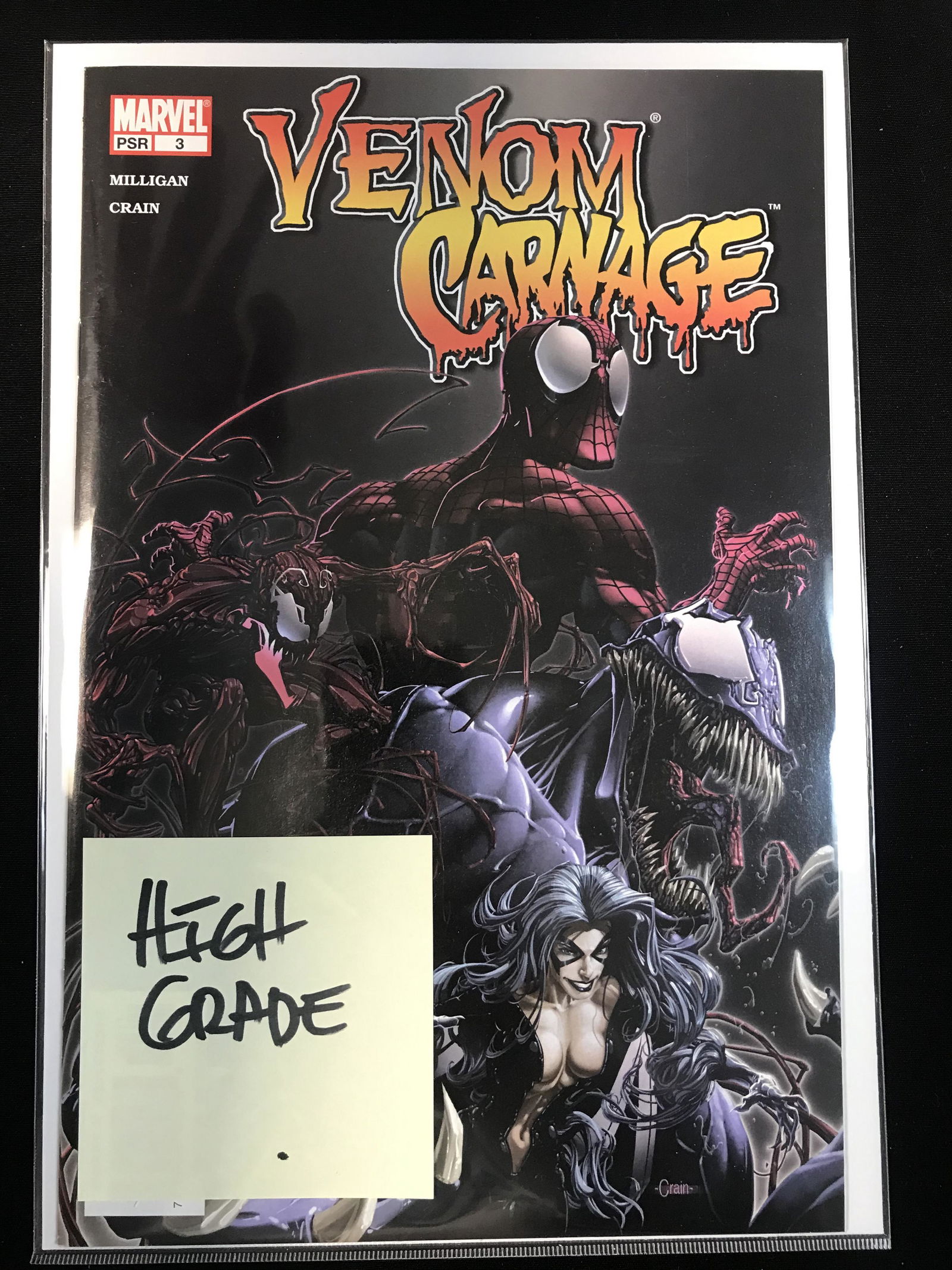 VENOM CARNAGE #3 HIGH GRADE  MARVEL COMICS (1 of 1)