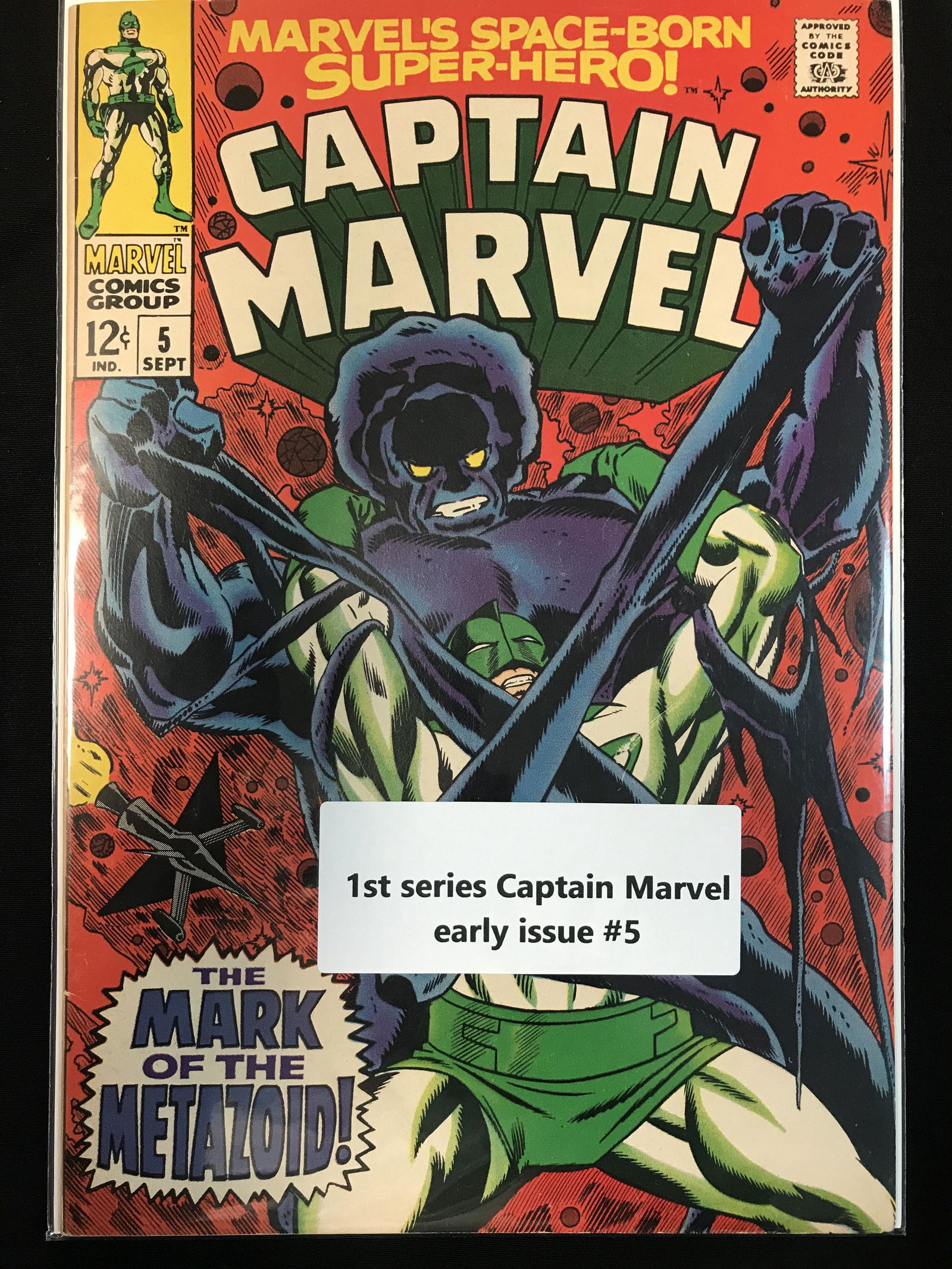 CAPTAIN MARVEL #5  (MARVEL COMICS) (1 of 1)