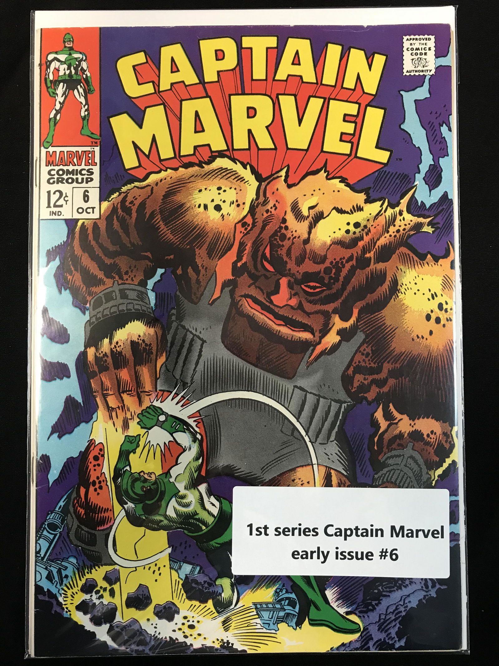 CAPTAIN MARVEL #6  (MARVEL COMICS) (1 of 1)