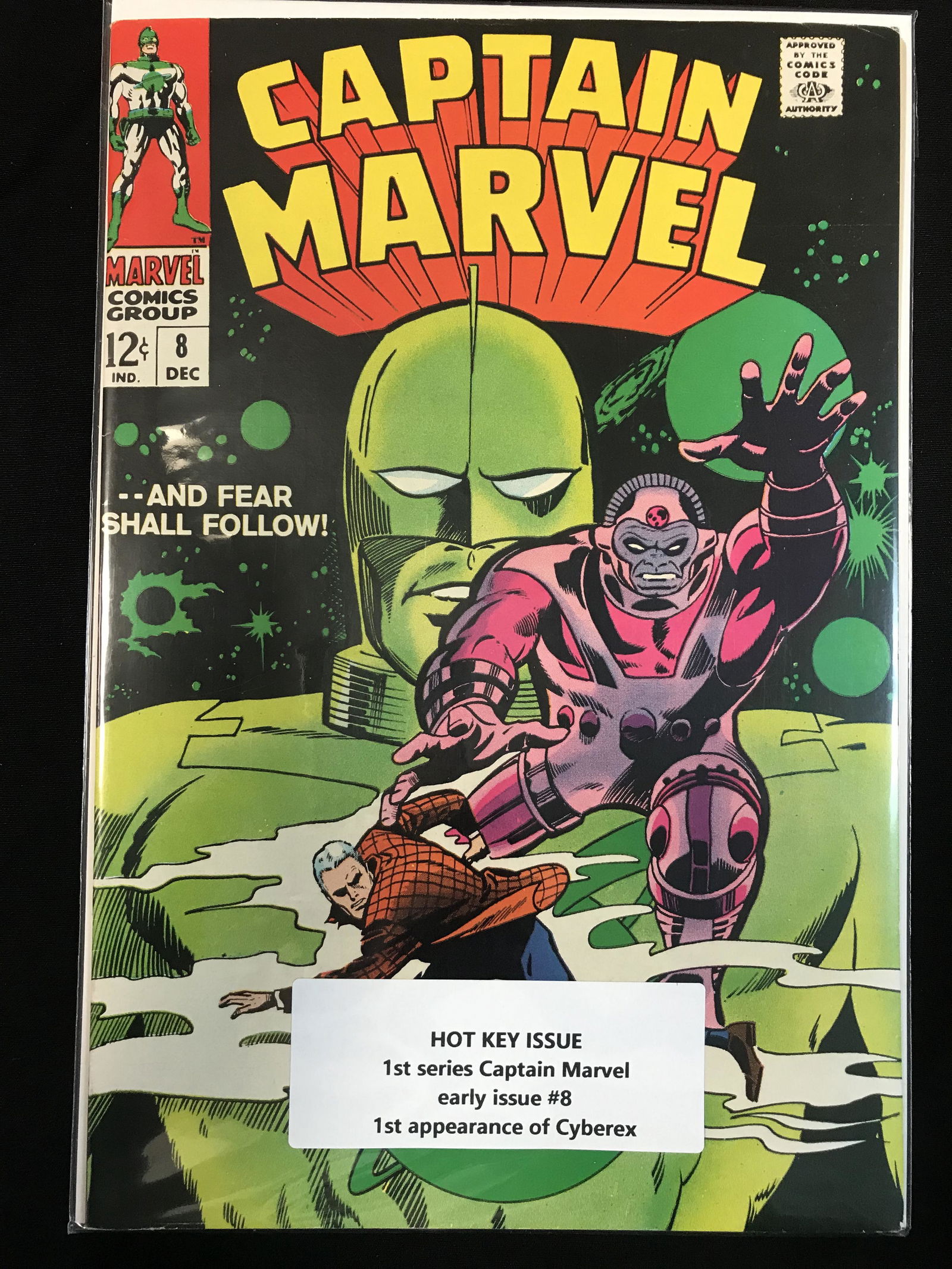 CAPTAIN MARVEL #8  (MARVEL COMICS) (1 of 1)