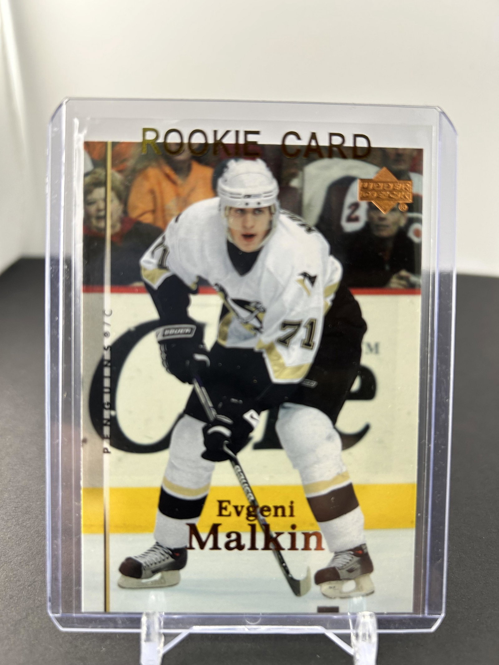 2007-08 UPPER DECK No.114 EVGENI MALKIN ROOKIE CARD: 2007-08 UPPER DECK No.114 EVGENI MALKIN ROOKIE CARD
