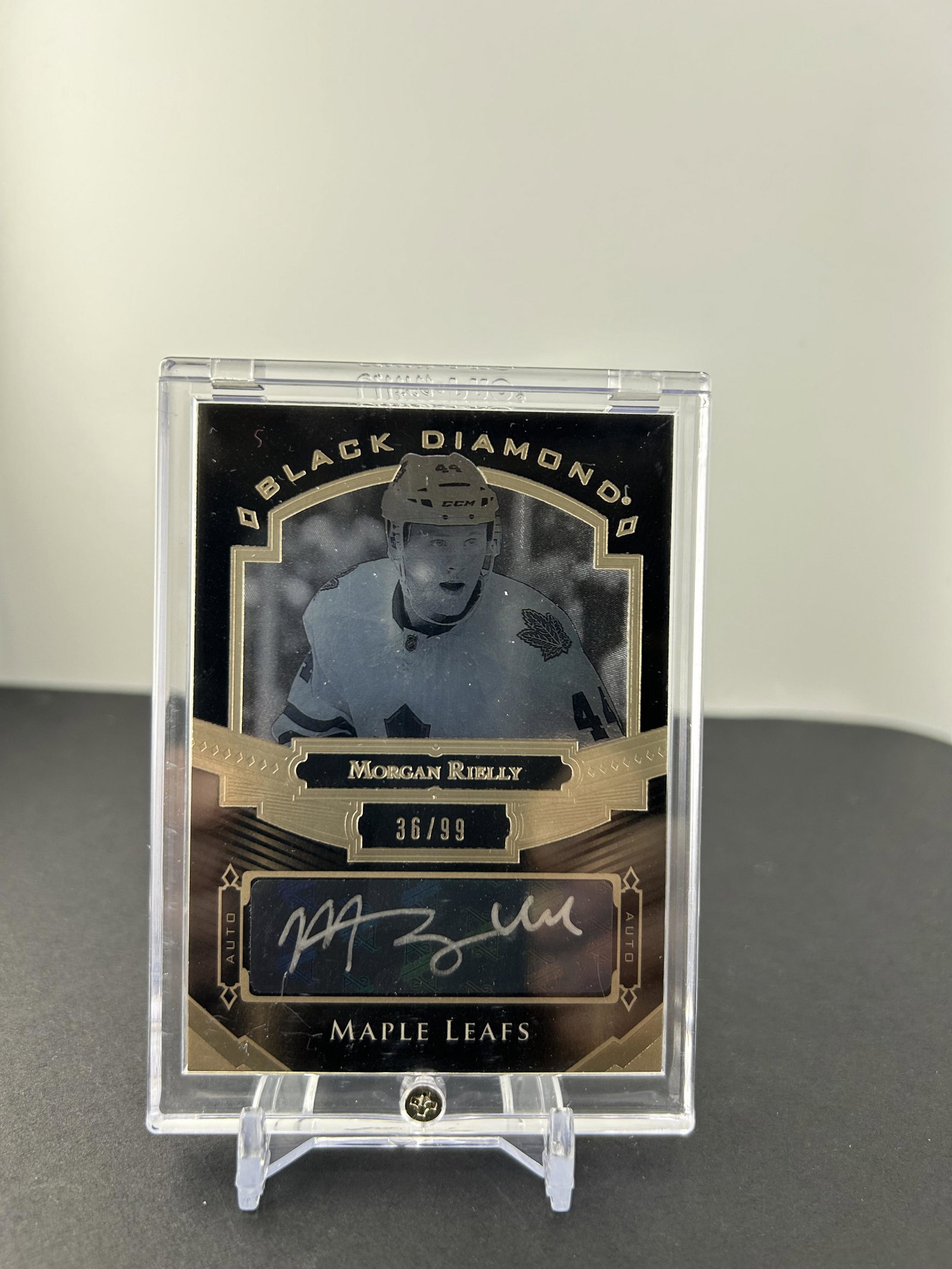 2016-17 BLACK DIAMOND AUTOGRAPH EDITION No.BDB-MR MORGAN RIELLY 36/99: 2016-17 BLACK DIAMOND AUTOGRAPH EDITION No.BDB-MR MORGAN RIELLY 36/99
